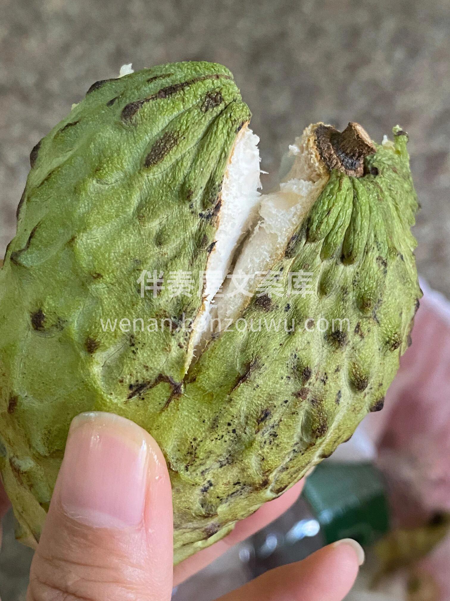 ✅凤梨释迦到货🔥 果肉细腻丝滑，甜蜜软糯 配图3