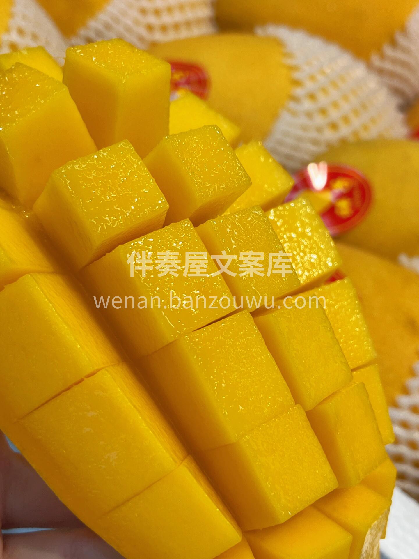 😍肉嘟嘟的水仙芒切不停🥭 甜爆你的味蕾🥰 配图3