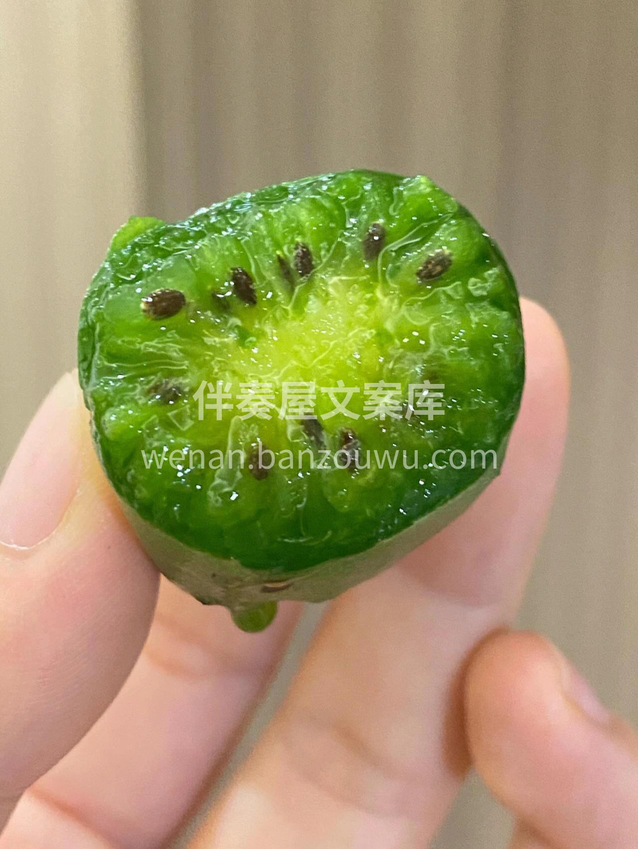 🥝软枣猕猴桃惊艳爆汁！ 果肉细嫩香甜，一 配图3