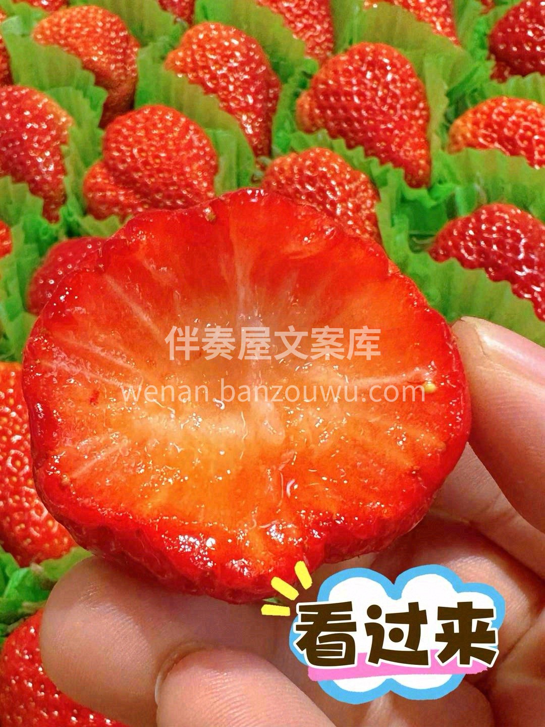 🍓凉凉的，甜甜的~ 仿佛拨动了心底深处那 配图1