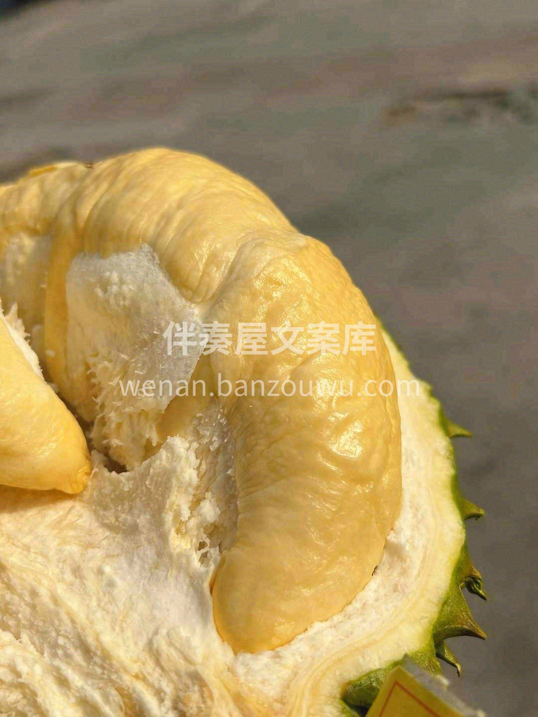 越南干尧榴莲，榴莲中的“黑马”🐎 果肉的 配图1