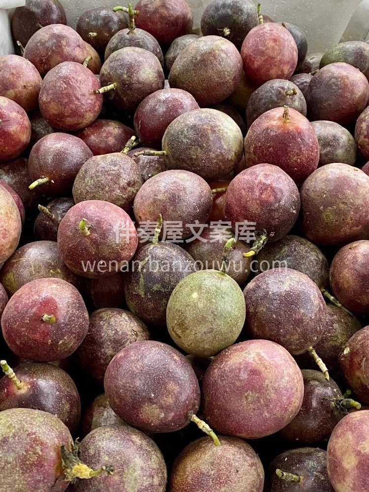 🔴紫香一号百香果👇 口感超级好，💯带有蜂 配图3