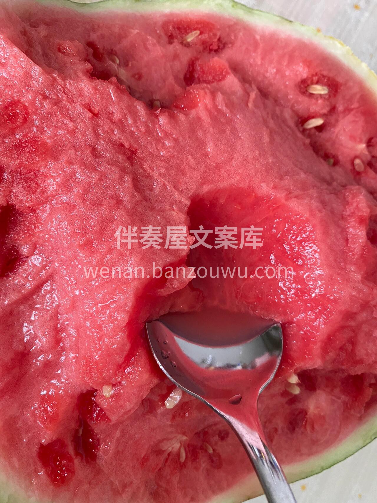 🍉麒麟西瓜=夏天的快乐密码！ 果瓤细腻汁 配图1
