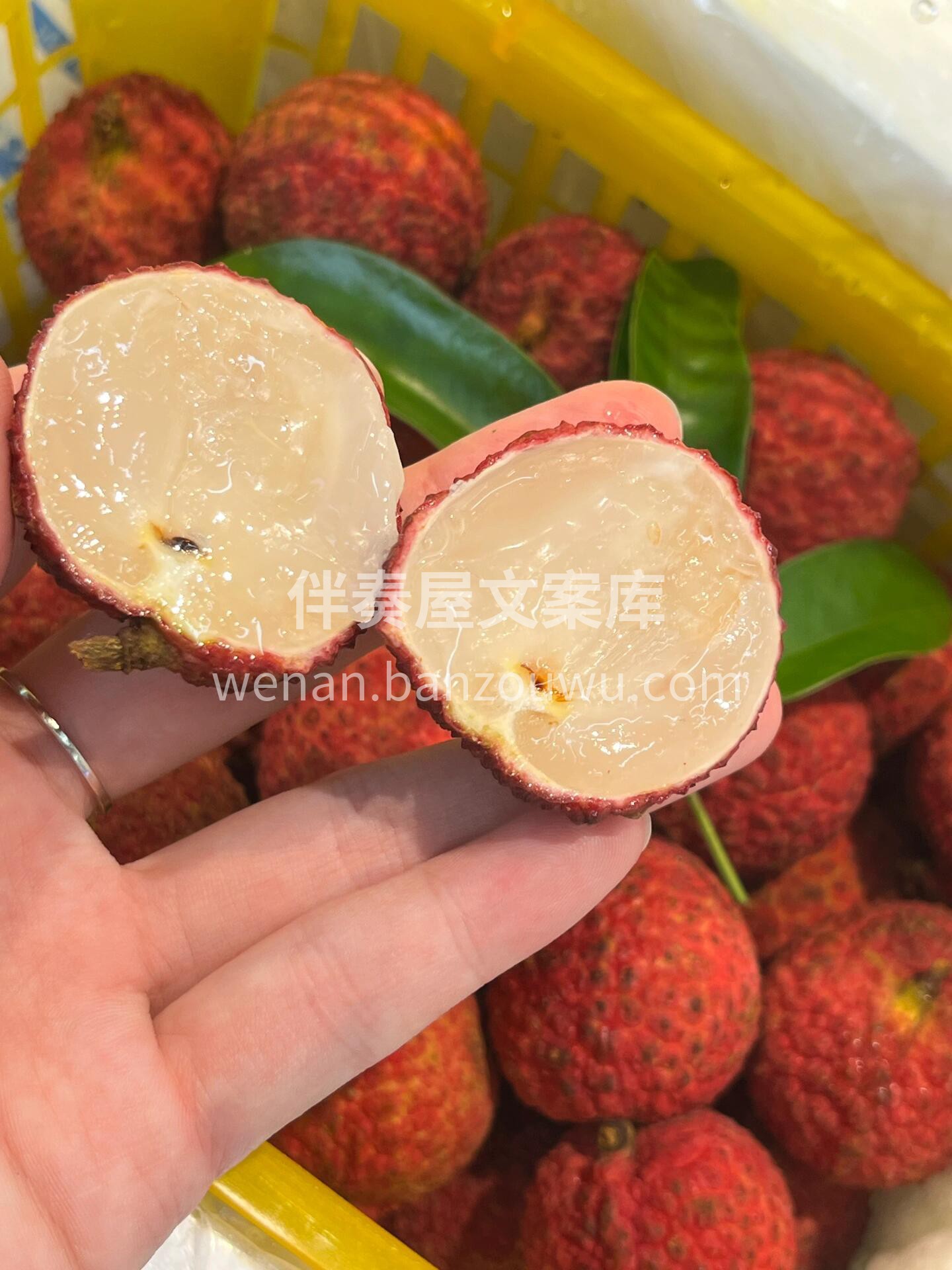 无核荔枝🌿🌿 👉不仅没有核，个头还很大， 配图2