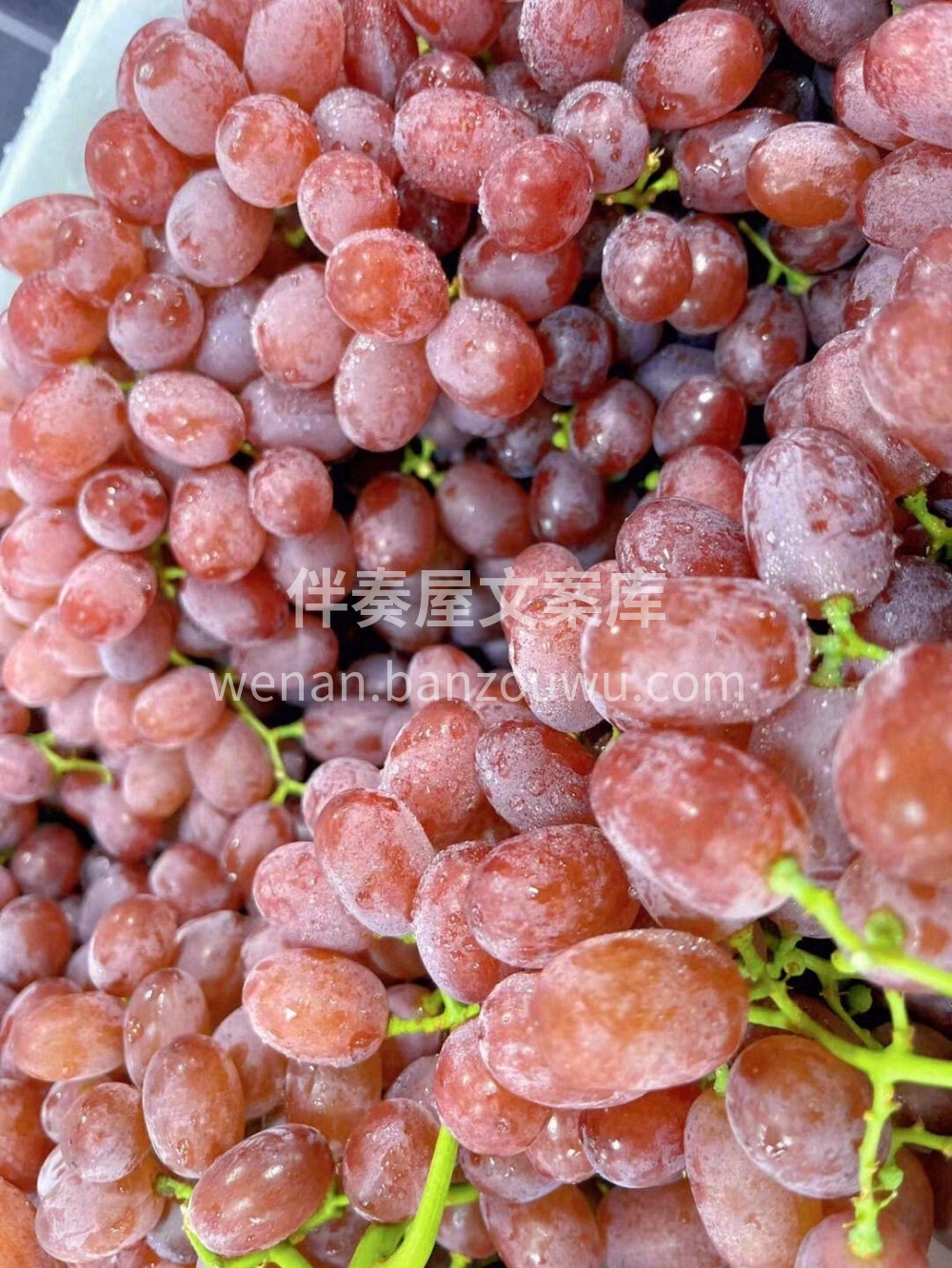 🌿最好的新鲜，都在眼前😘 ❤️无籽红提🍇 配图1