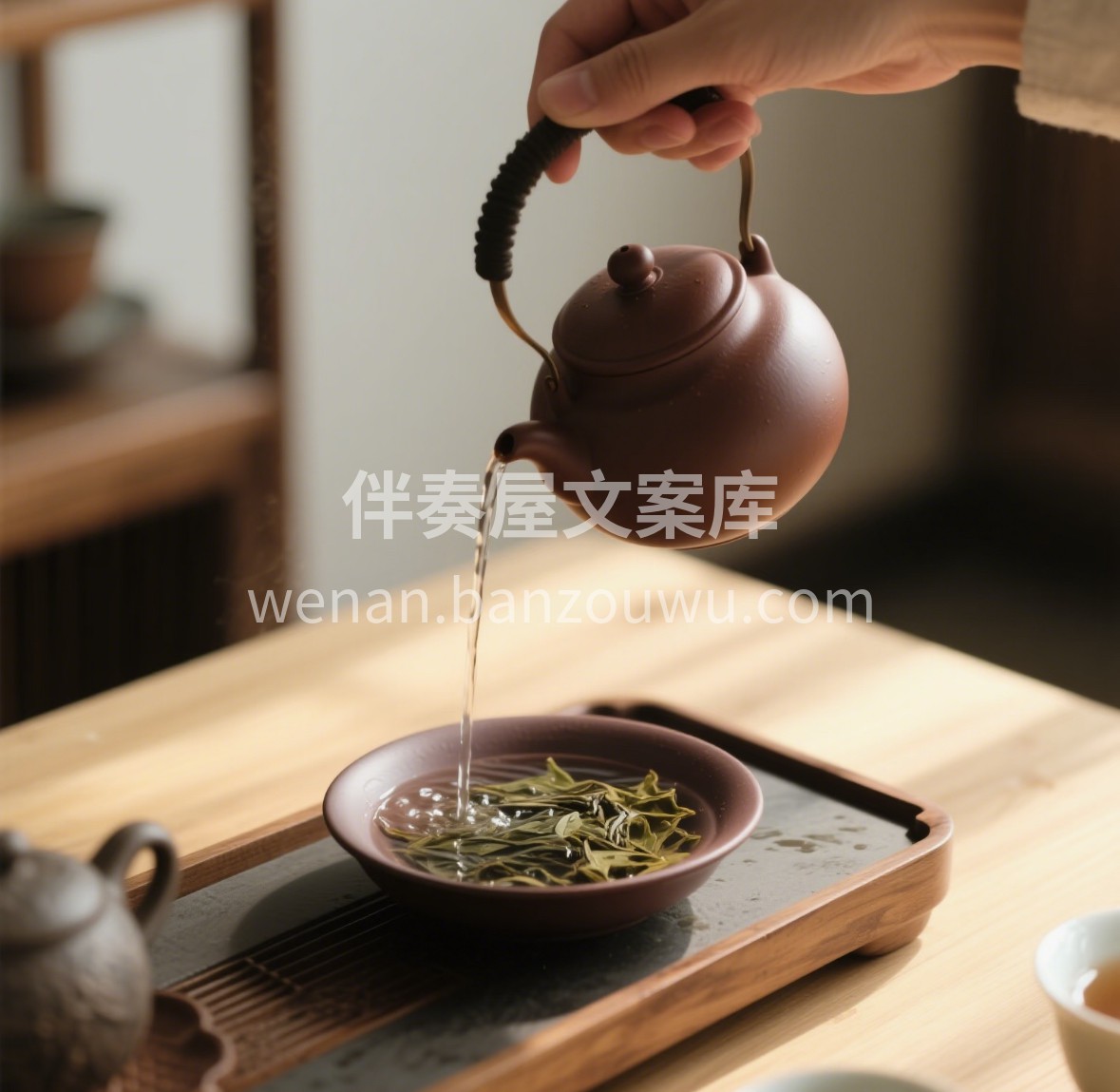 青砖承古意，陈香透纸来。甄选老树鲜叶，古 配图2