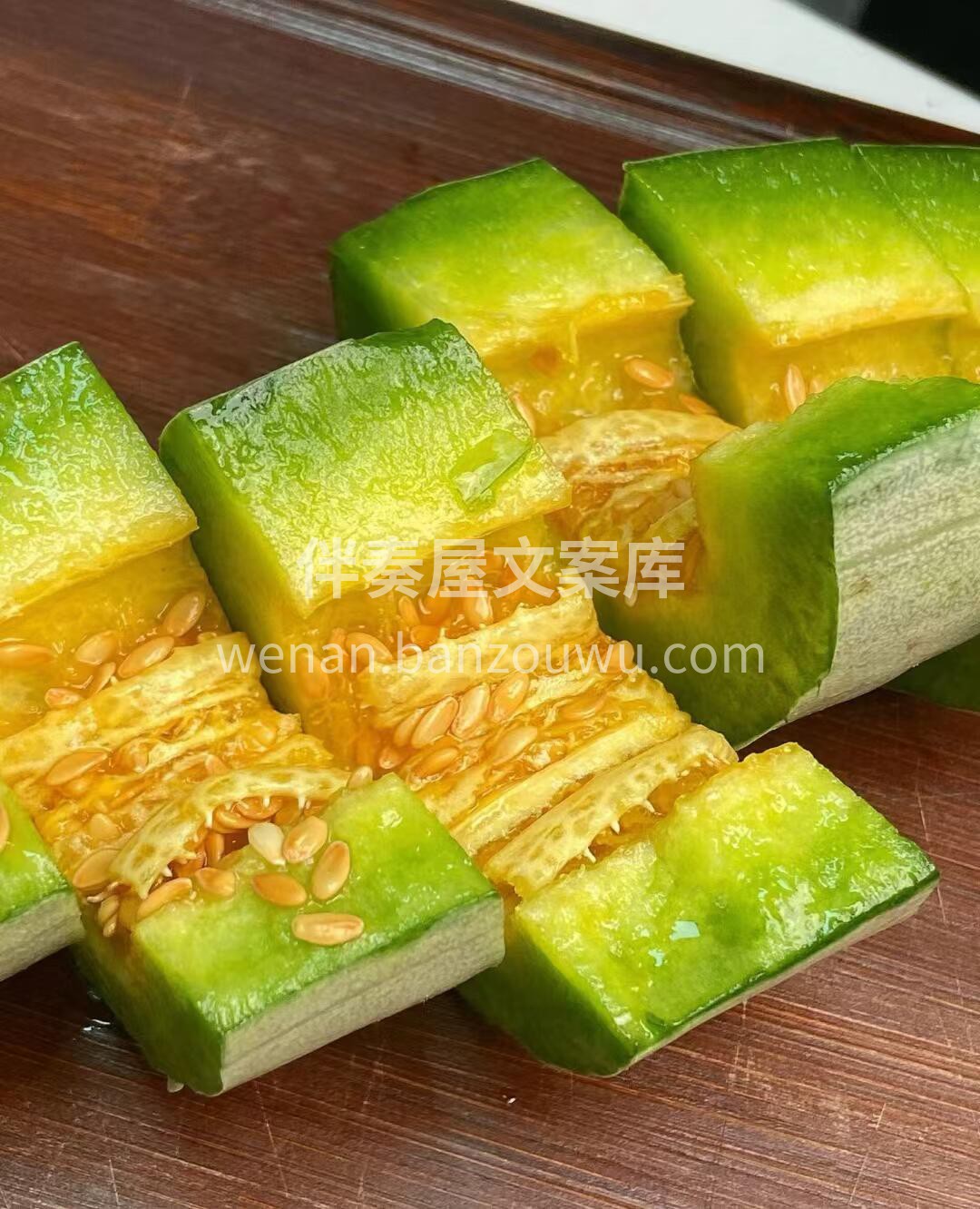 🍈羊角蜜瓜就是春天的脆甜担当！ 翠绿果肉 配图2