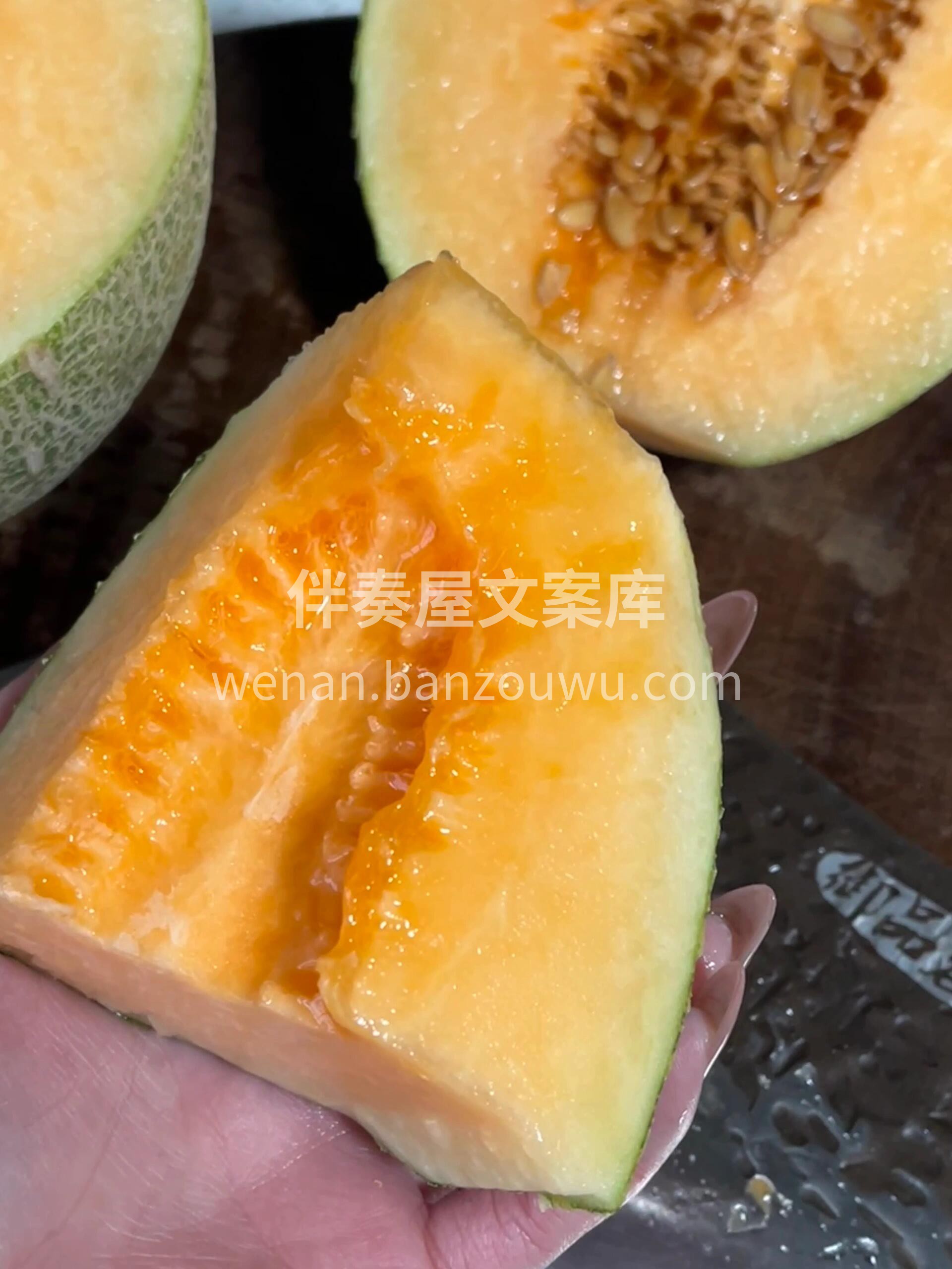 🍈哈密甜瓜清爽甜蜜！ 果肉绵密细腻，一口 配图1