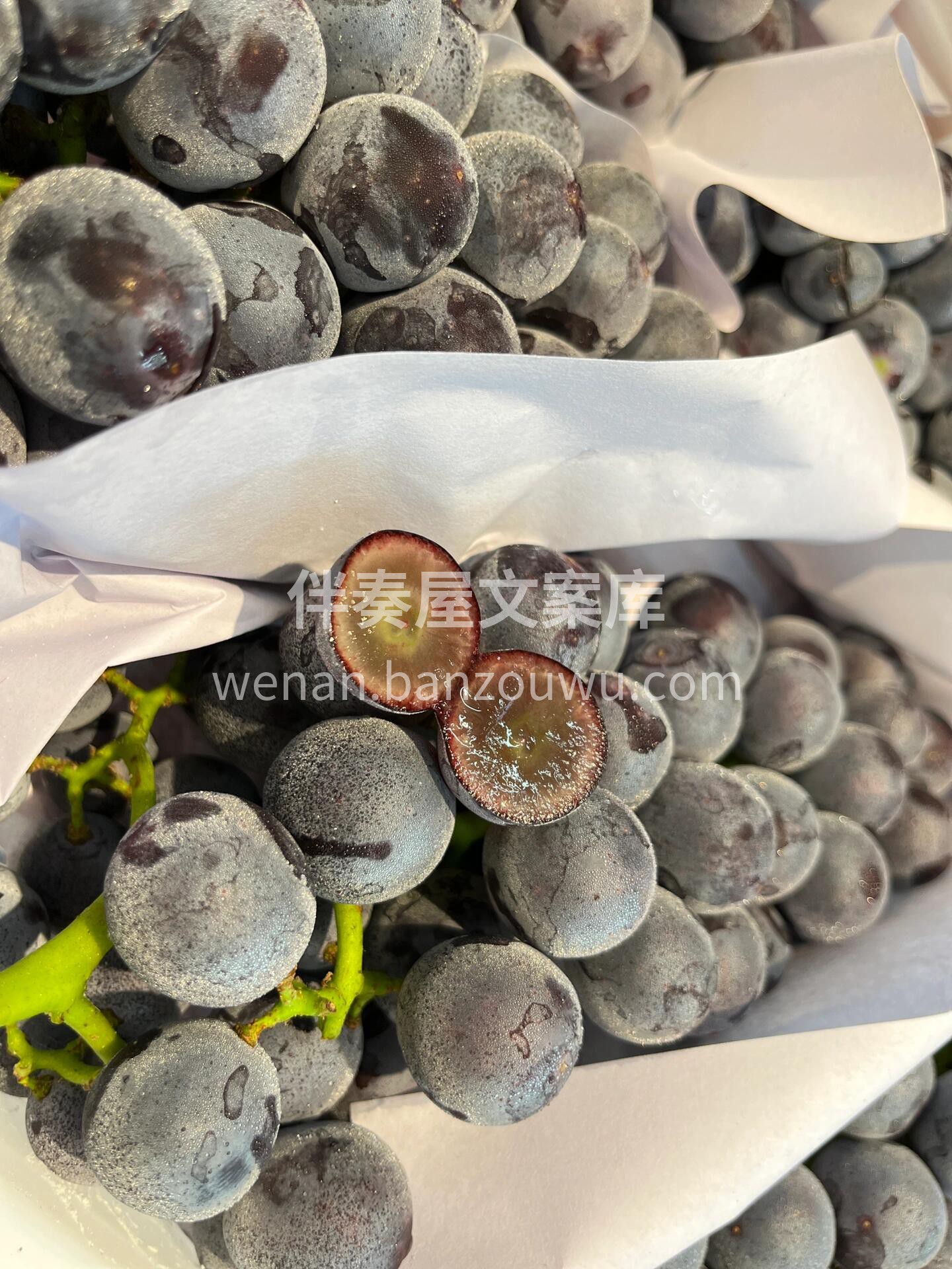 你吃过“夏黑葡萄”🍇吗？ 简直太甜啦 啦 配图2