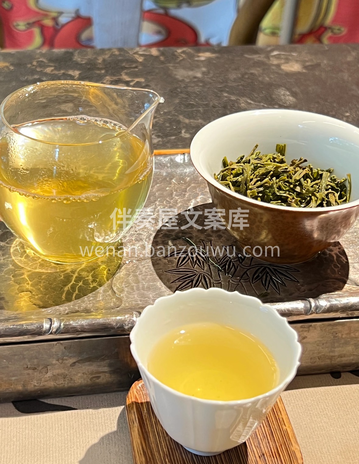 🌿 白沙绿茶上新｜晨露润芽，嫩采鲜制，茶 配图3
