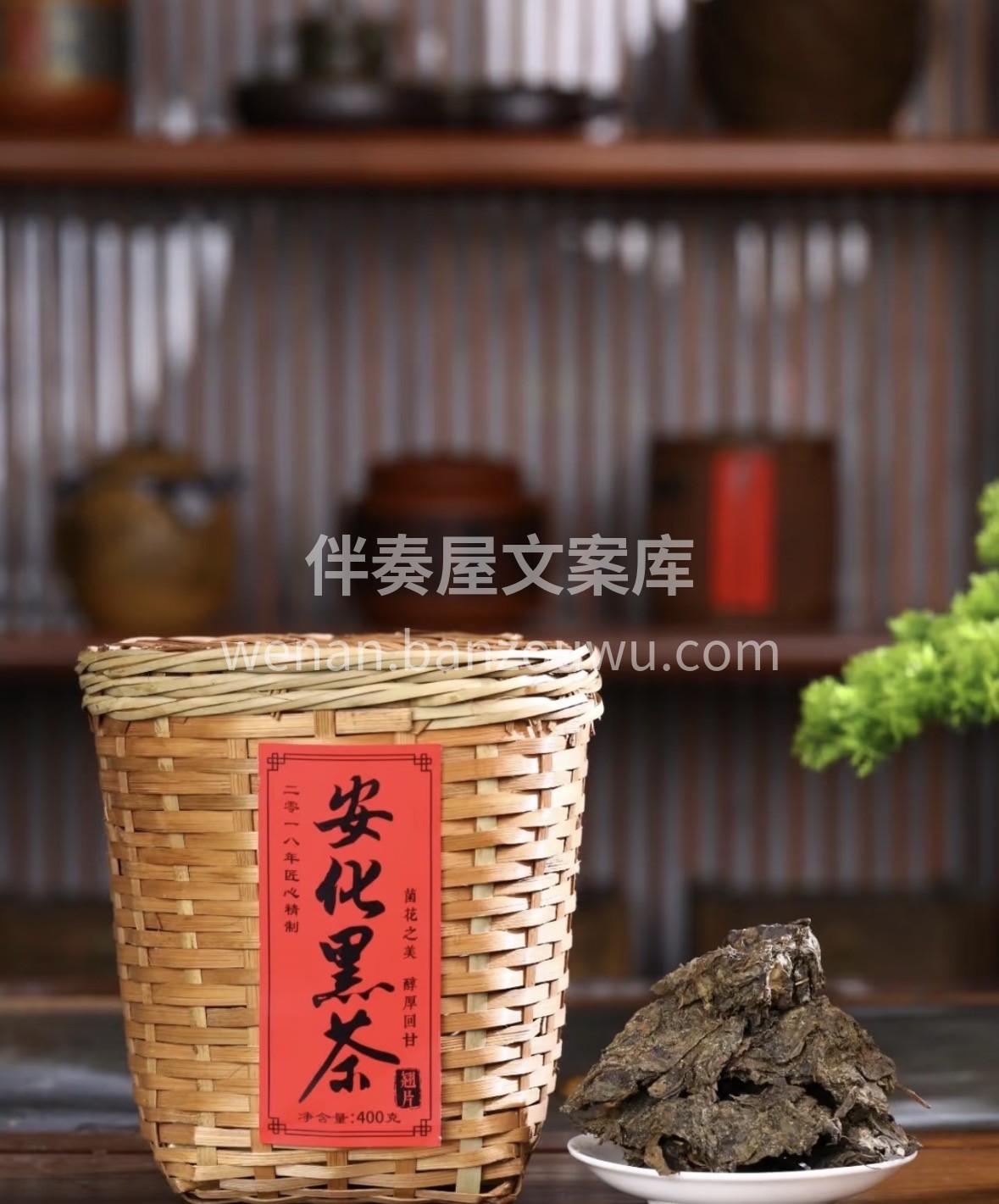 岁寒宜饮安化黑茶🍵 陈香绵柔暖脾胃，送长 配图1