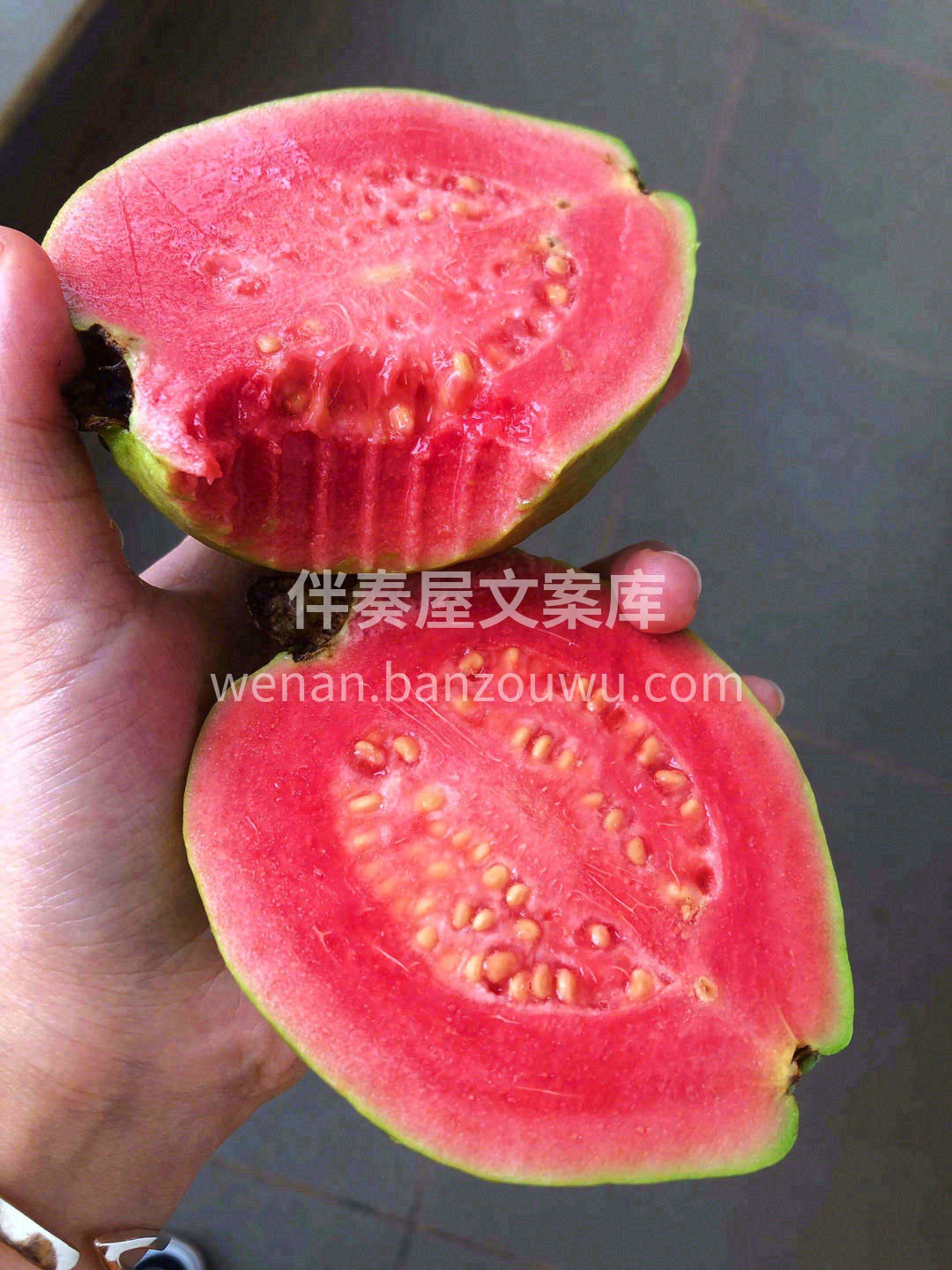 胭脂红心芭乐🌈🌈，让你闻见初恋的味道🌹！ 配图2
