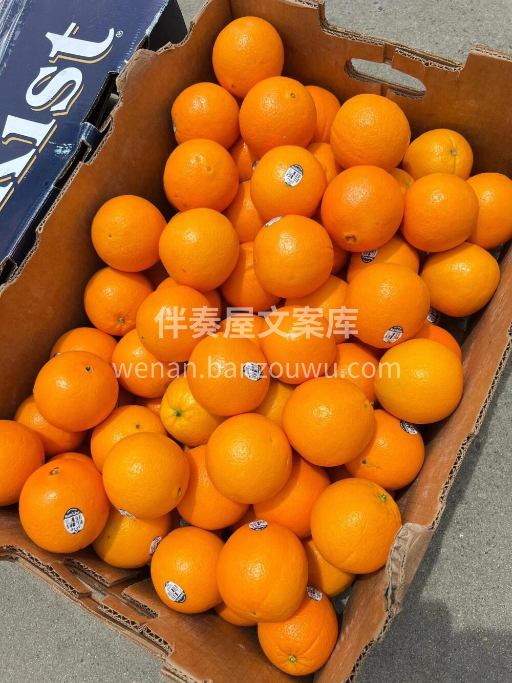 数百个新奇士脐橙中🍊，可能只有1个能被贴 配图3