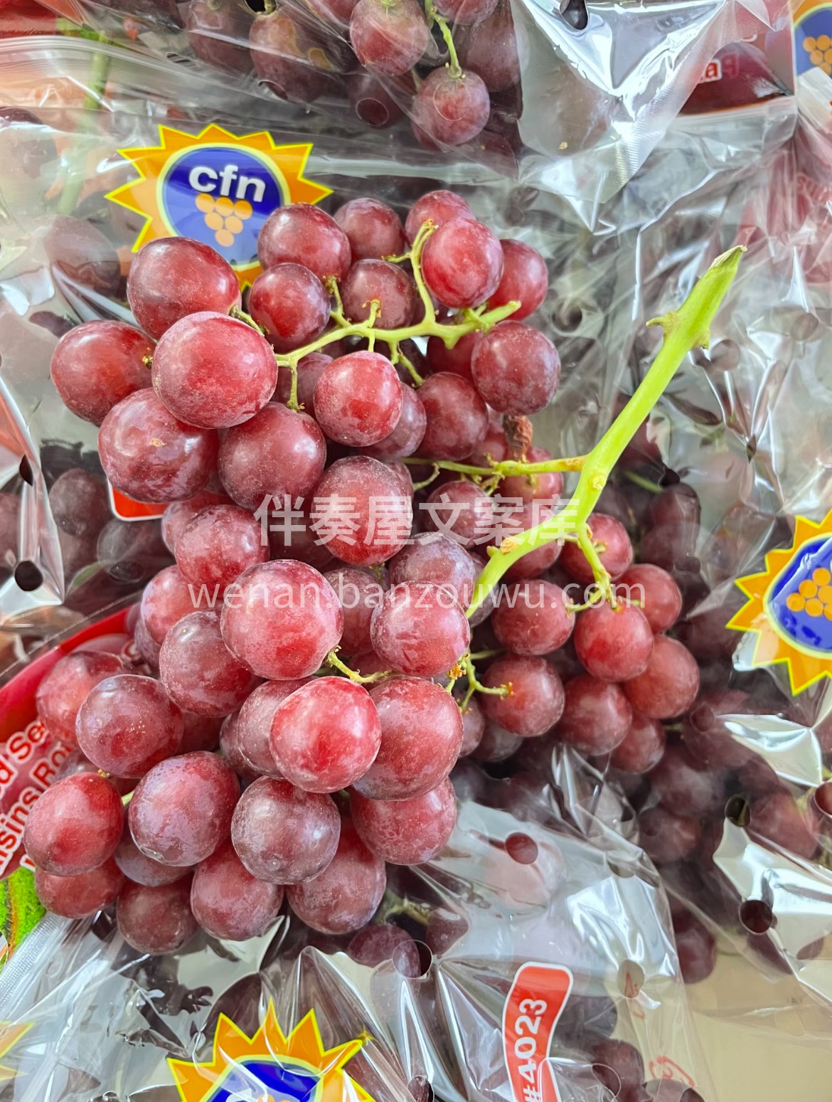 🔥当季爆款玻璃翠葡萄 实拍‼️入口脆爽爆 配图3