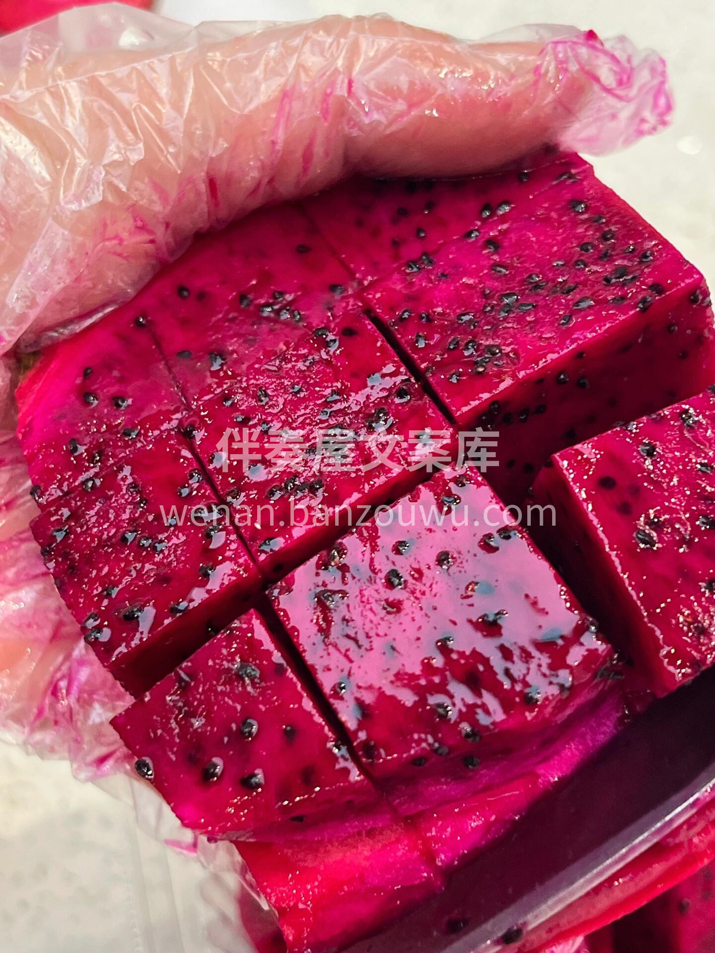 👉红心火龙果继续上新🔥 色泽诱人😍，口感 配图2