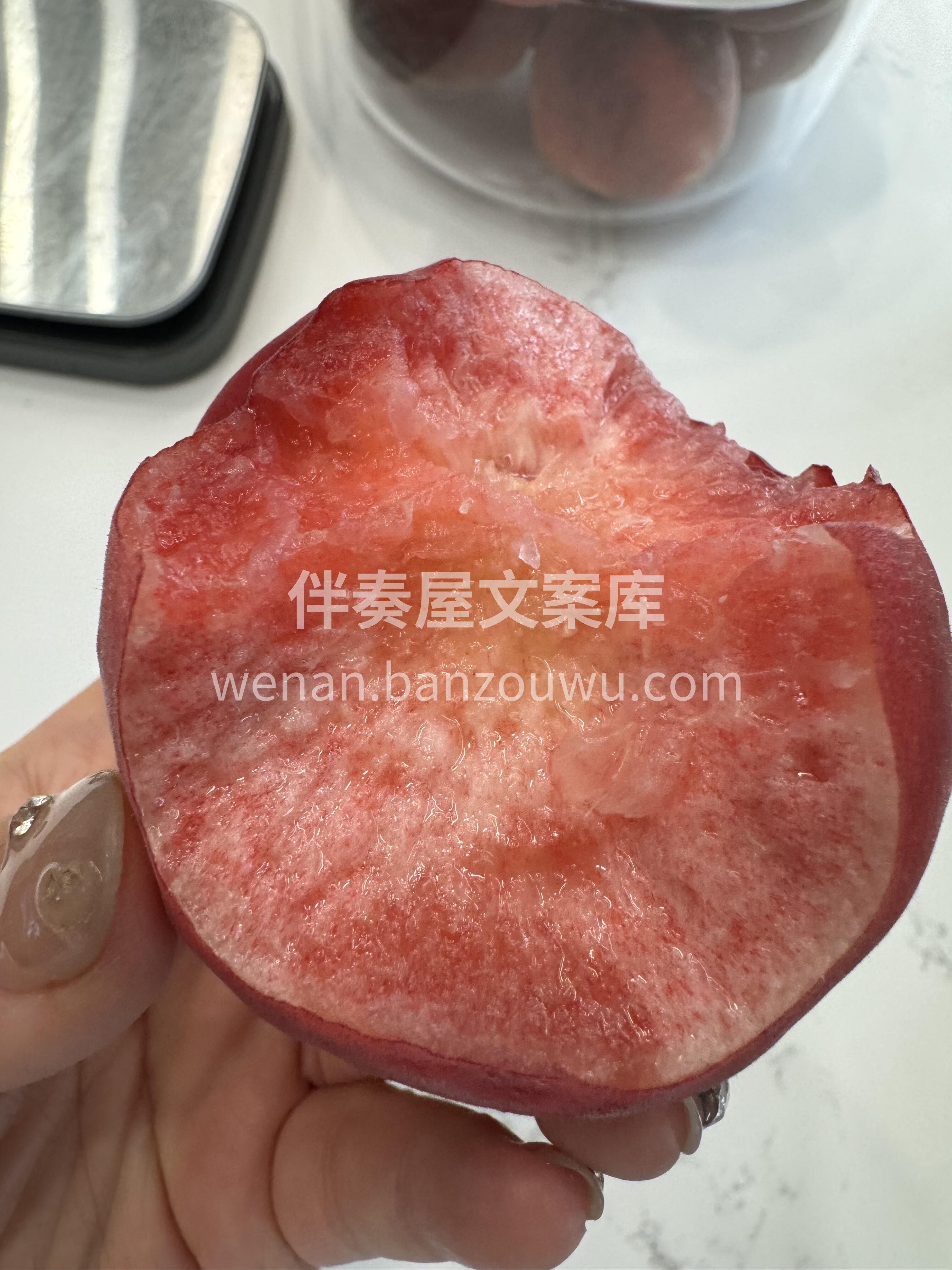 🍑 水蜜桃来啦！🍑 粉嫩绒毛像小脸蛋～看 配图1