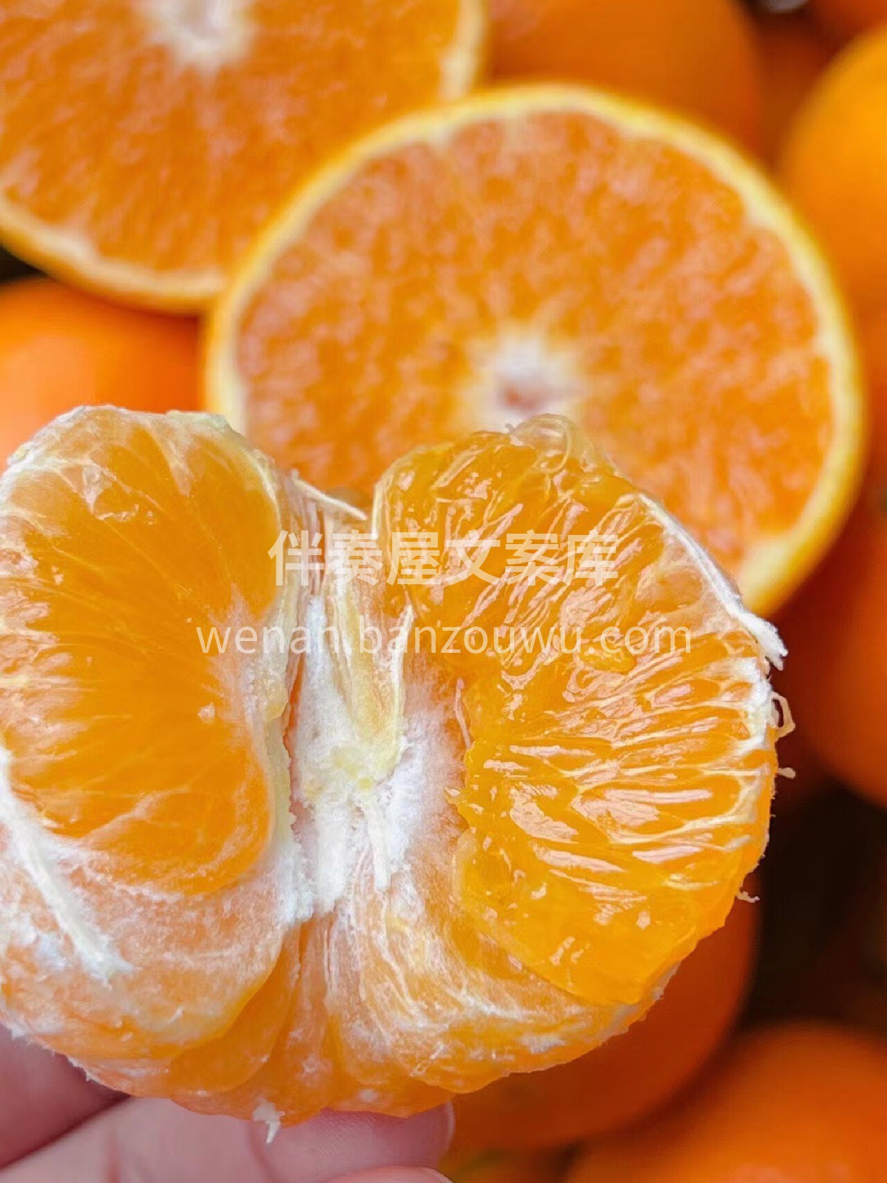 🍭纯甜爆汁的沃柑🍊剥上一个 皮薄肉多👏抿 配图1