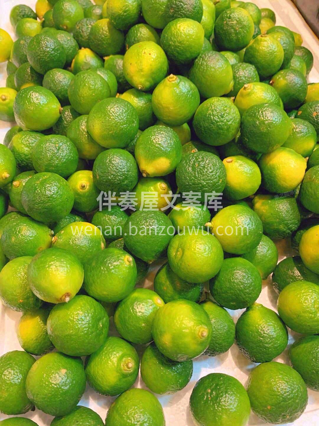 🍋 小青柠！ 碧绿圆润超Q💚 切开汁水爆 配图2