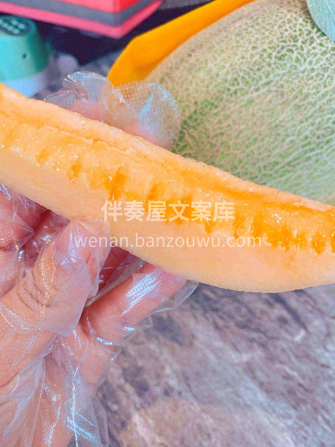 🌿哈密瓜到店，汁水丰盈，果肉细腻 👍每一 配图3