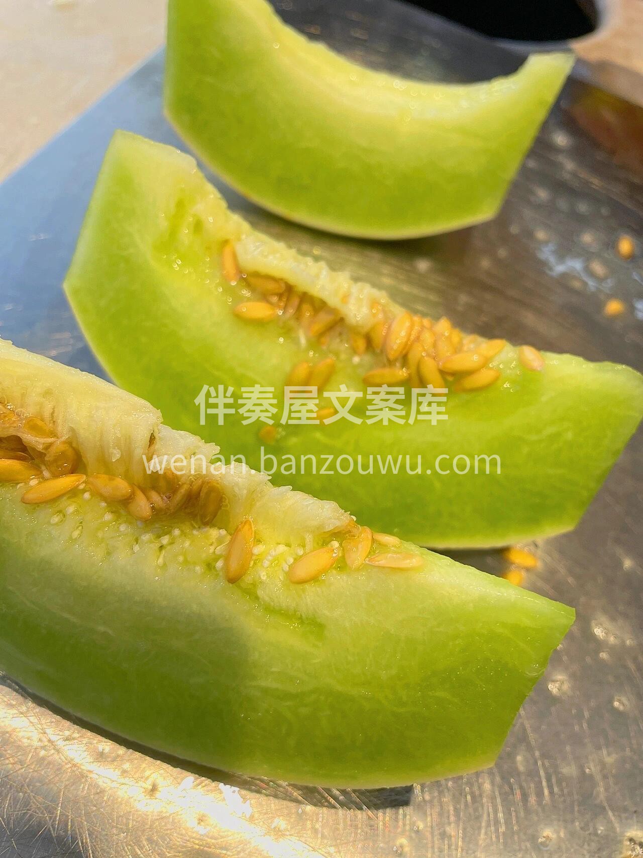 比冰淇淋还甜的玉菇甜瓜🍨，香糯多汁，甜蜜 配图3