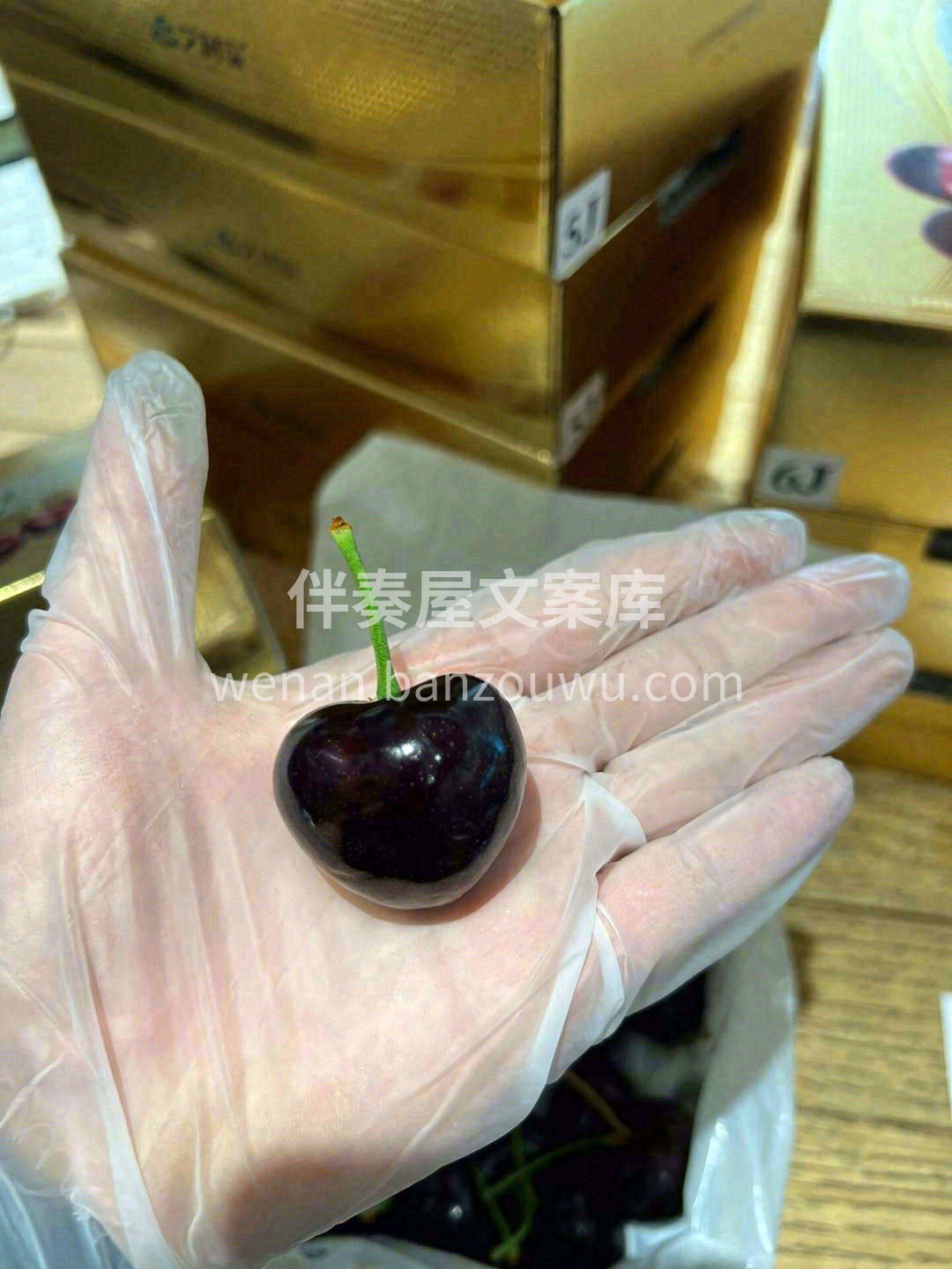 深红色的外皮在灯光?️下闪着金属质感的光 配图3