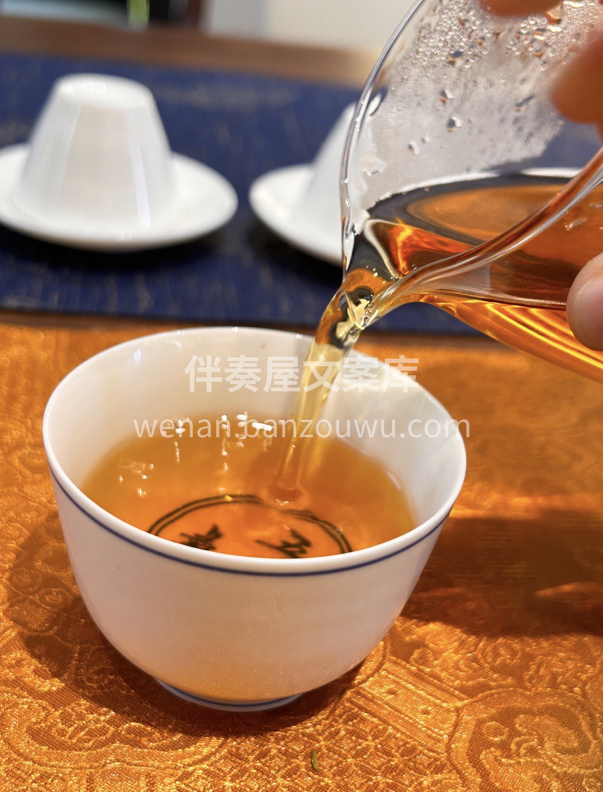 千年茶脉凝珍味，头采嫩芽制佳茗。非遗工艺 配图3