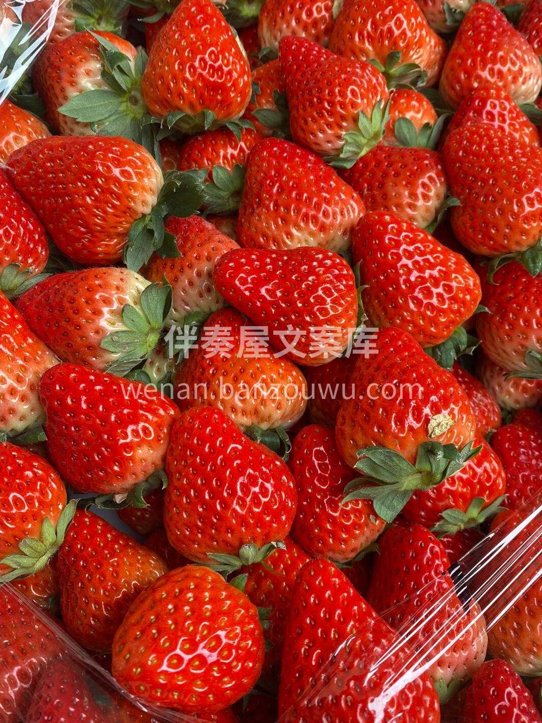 🍓草莓季节到啦～ 粉嫩果肉Q弹爆汁，香甜 配图1