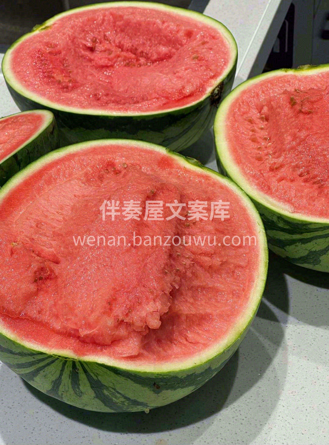 麒麟西瓜🍉，不负夏天的期待🧊，“咔嚓”一 配图3