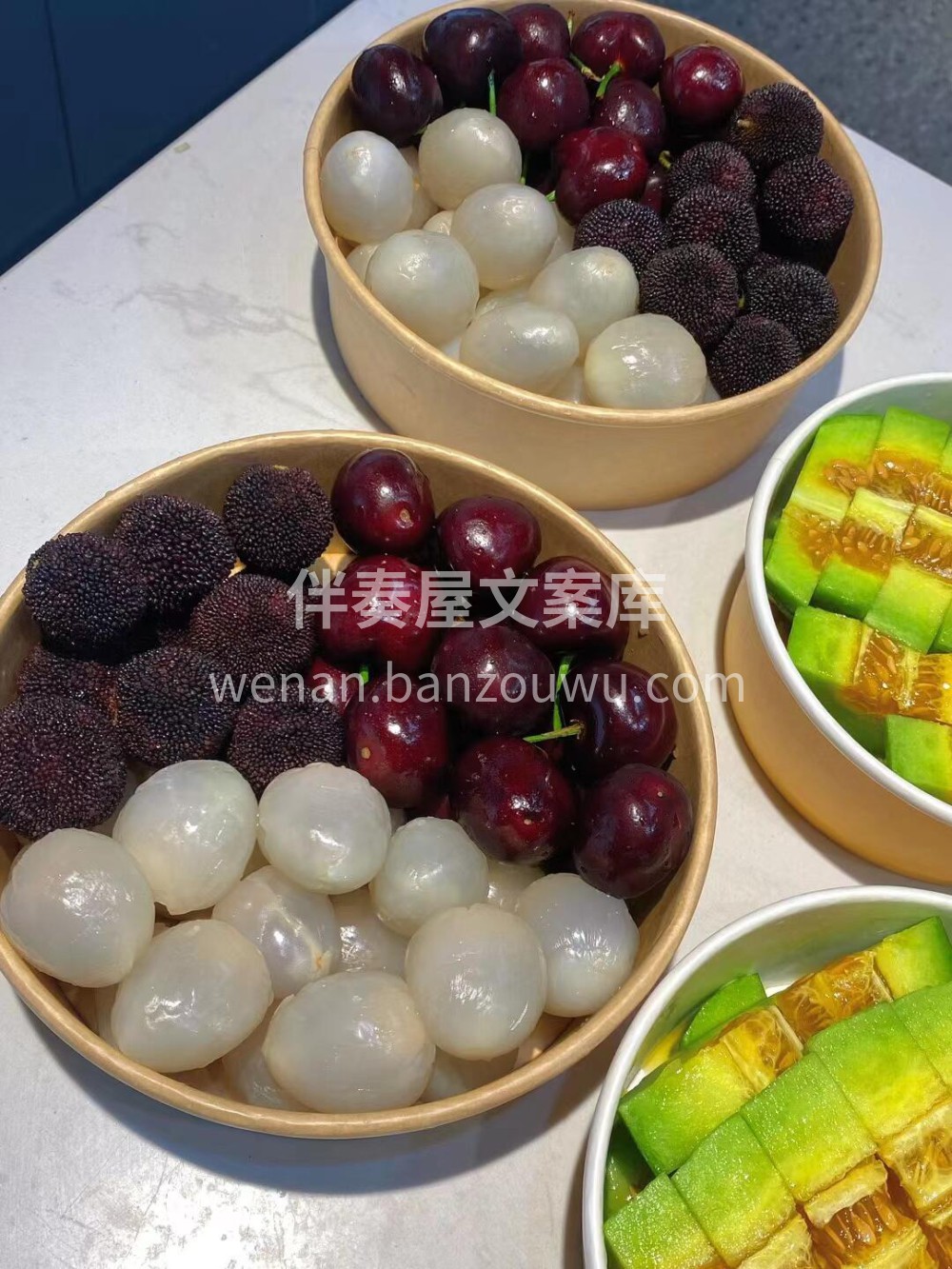🍭五颜六色的水果治愈一天的疲惫😩 我的夏天🍃生活就应该像拼盘 配图4