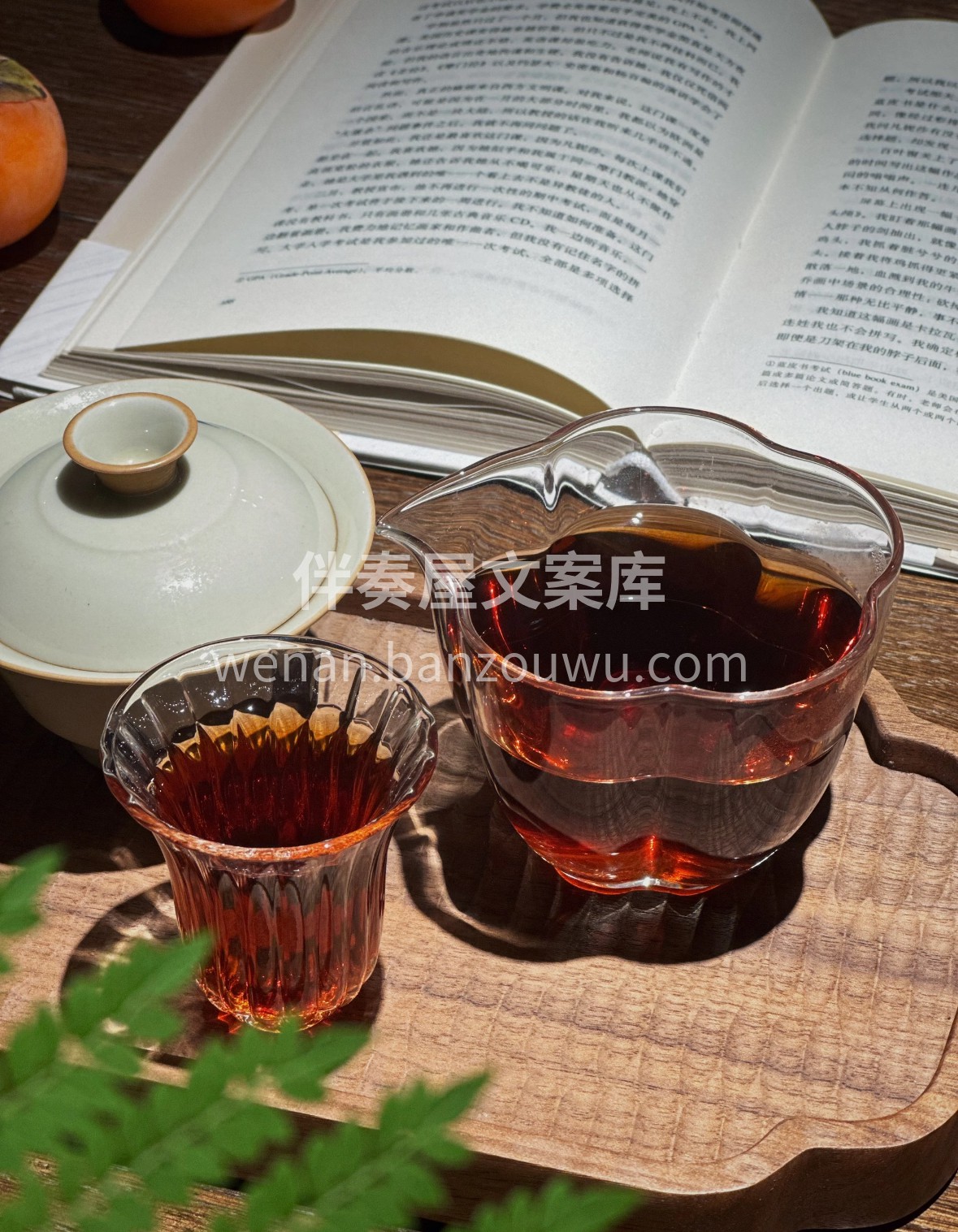 温一壶熟普，琥珀茶汤漫过杯沿。陈香裹着枣 配图2