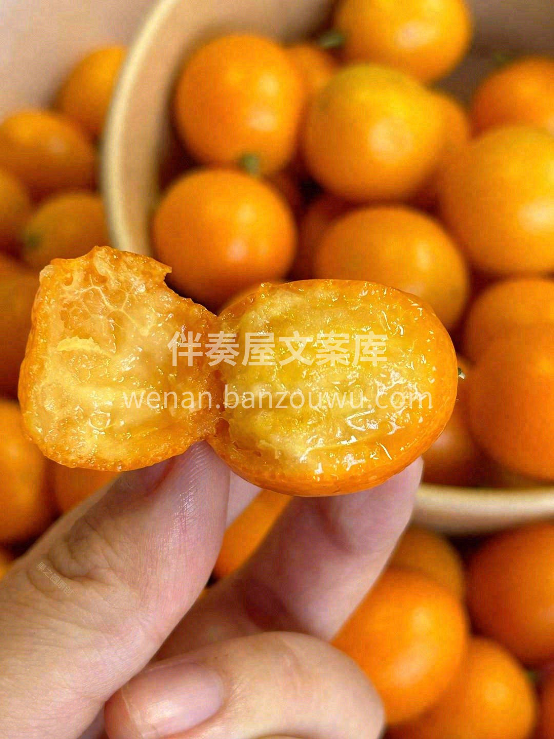 脆甜金桔🍊滑皮小甜心💛 从皮到芯都透着甜 配图1