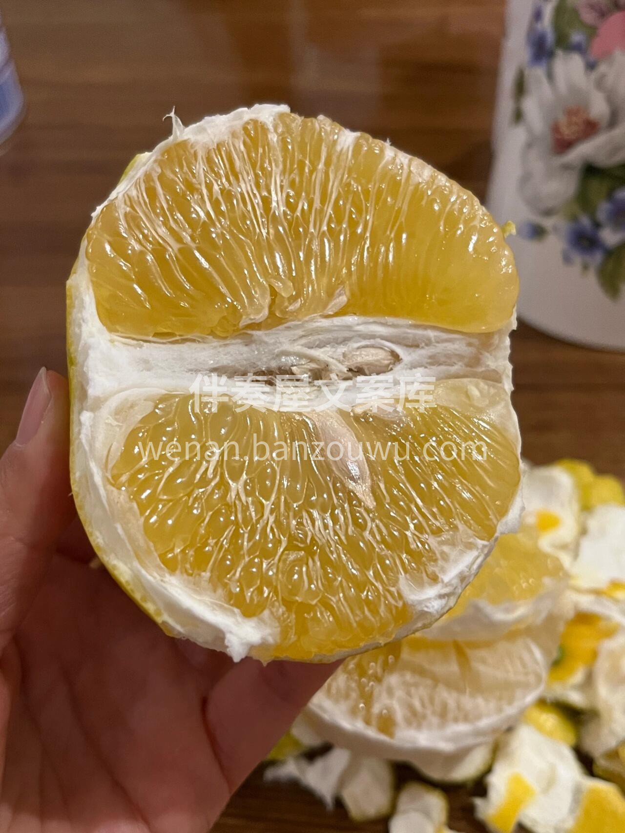 🍊葡萄柚可以说是柚子中的王者👑 维C每百 配图2