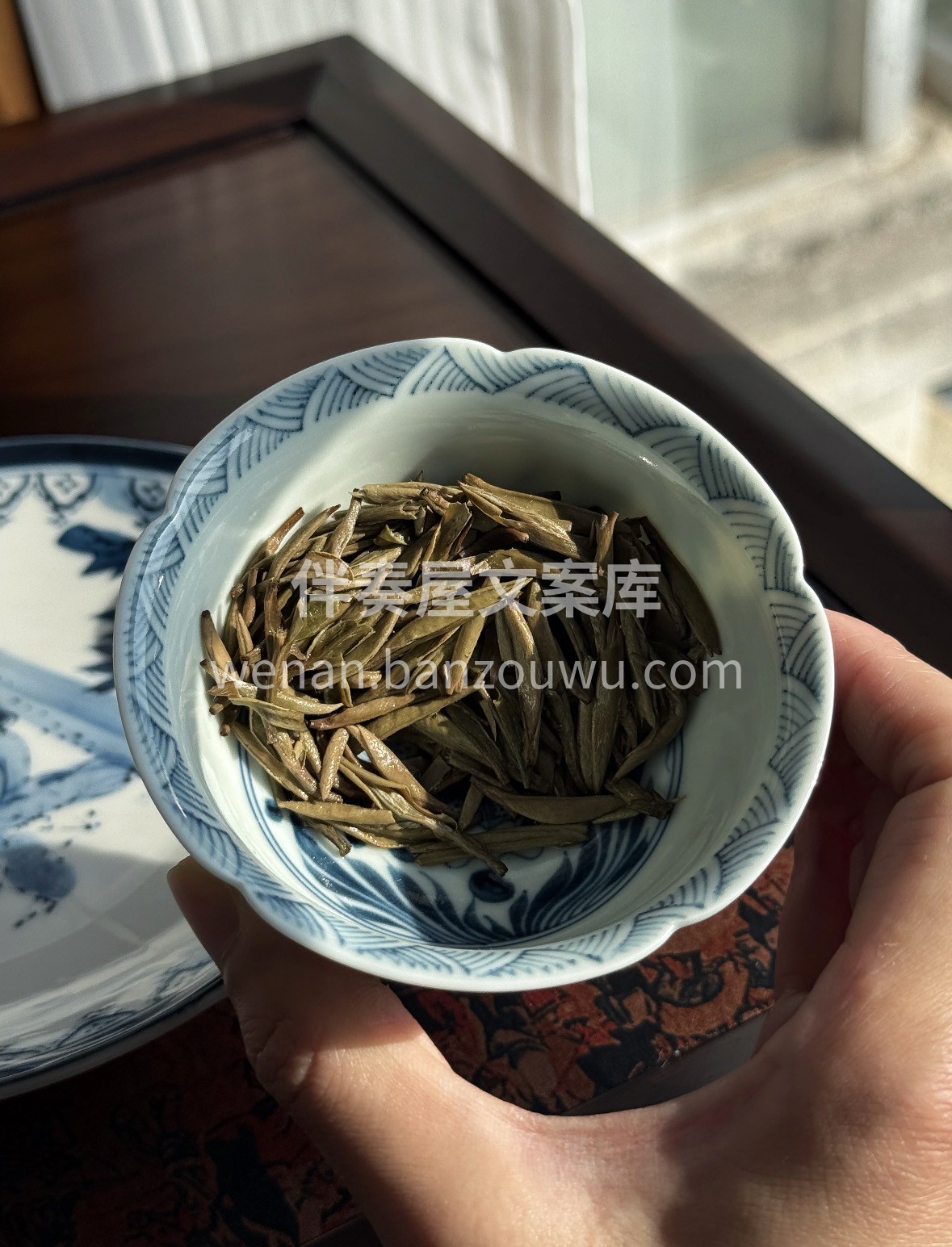 春茶至，银针鲜。白毫银针清润解腻，毫香悠 配图1