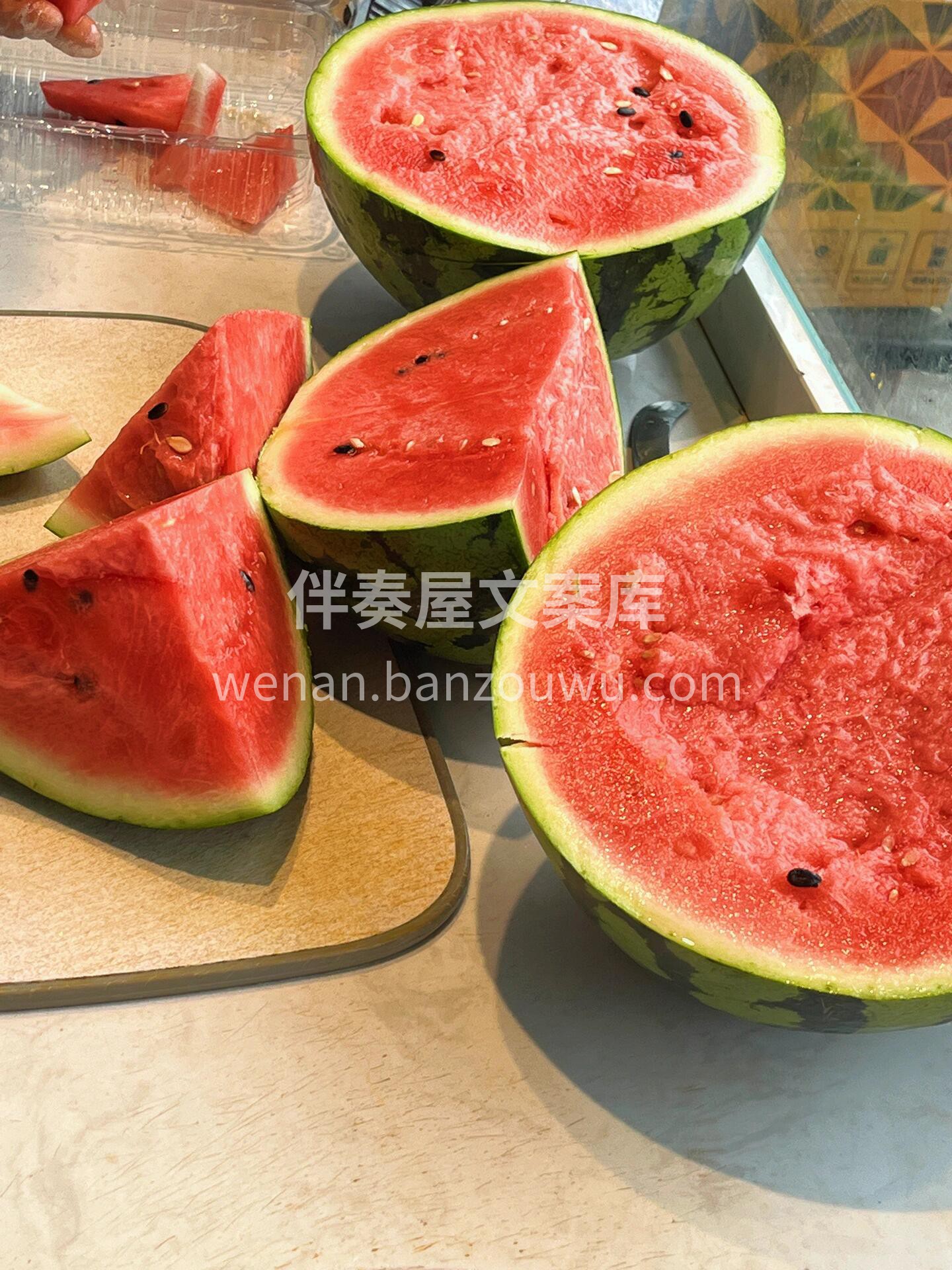 ☀晴朗周末🍉西瓜吃起来 💥脆❗爽❗甜❗爆 配图2