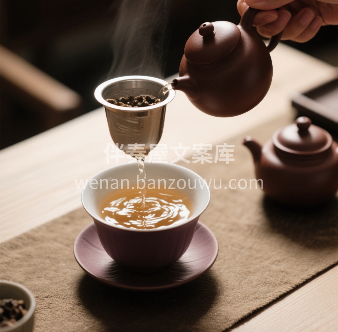 青砖承古意，陈香透纸来。甄选老树鲜叶，古 配图3