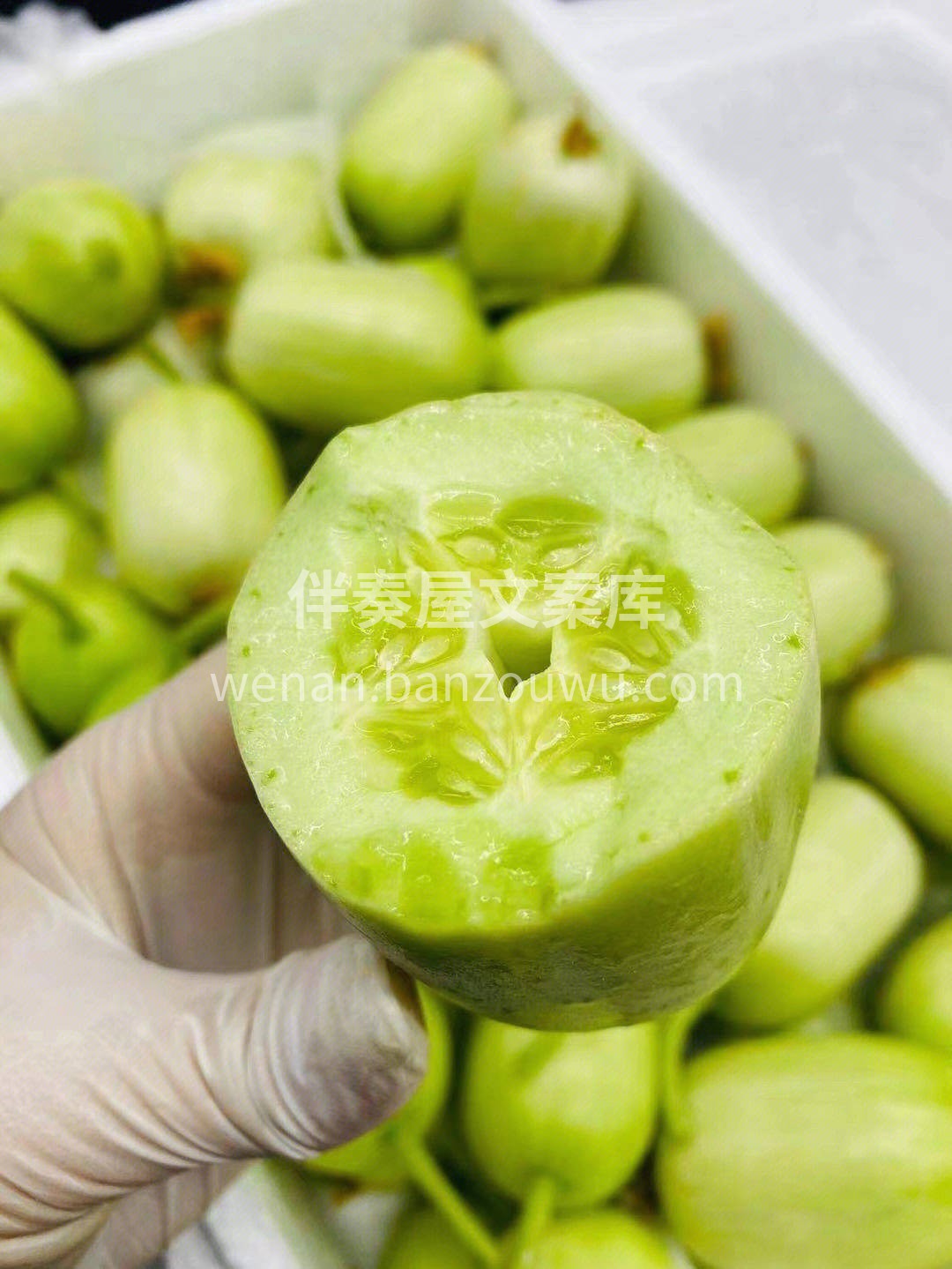 🥒表里如一的玉色果肉，莹润剔透，增添了几 配图2