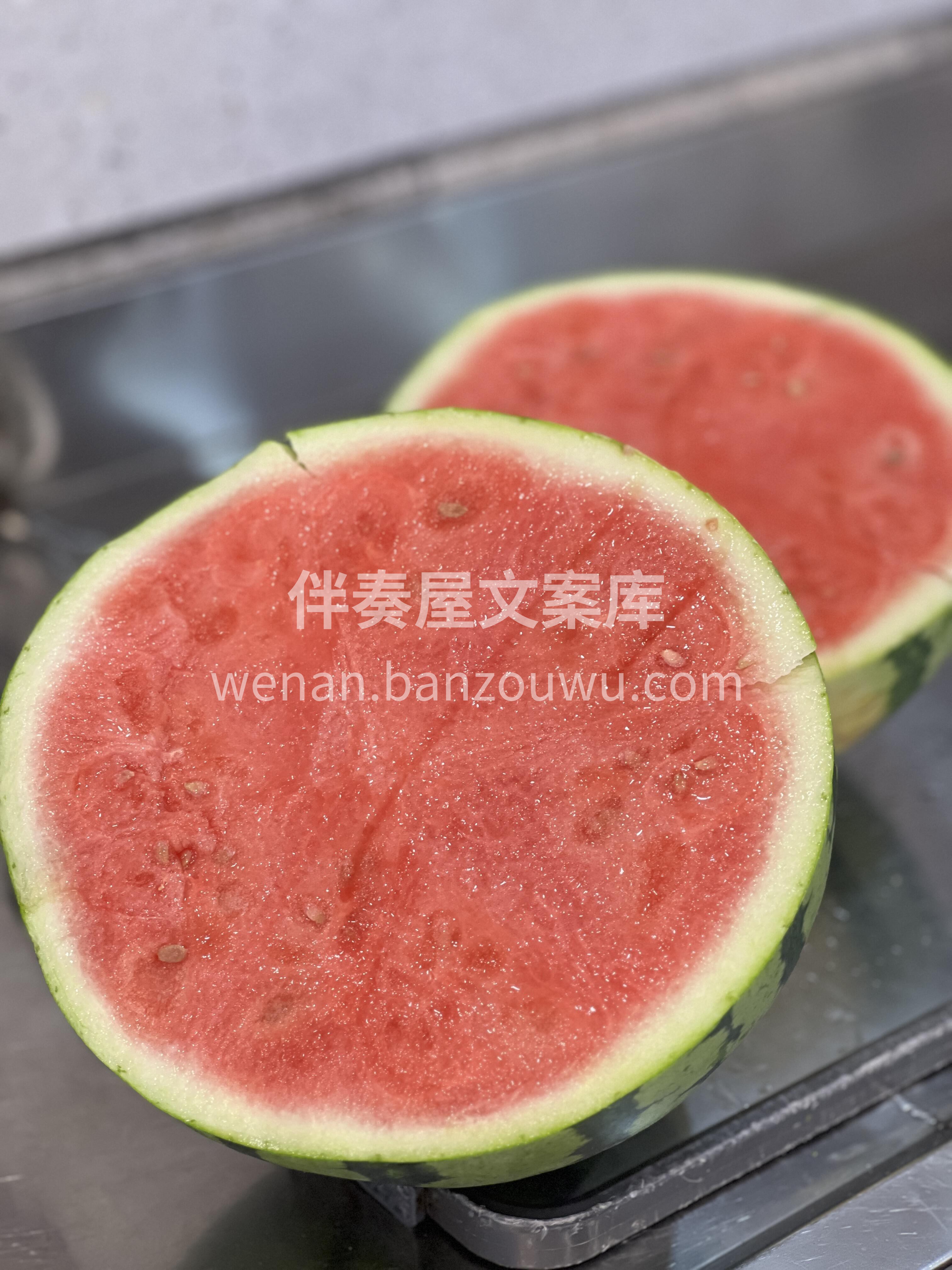 🍉麒麟西瓜必须安排‼️ 一刀切下去就是水 配图2