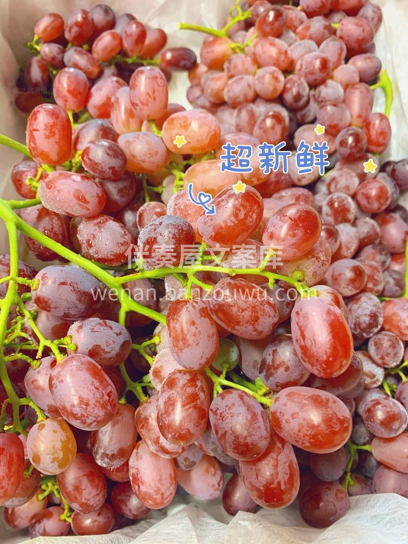 🍇🍇肉眼可见的新鲜：🔸果梗青绿🔸果粒硬脆 配图3