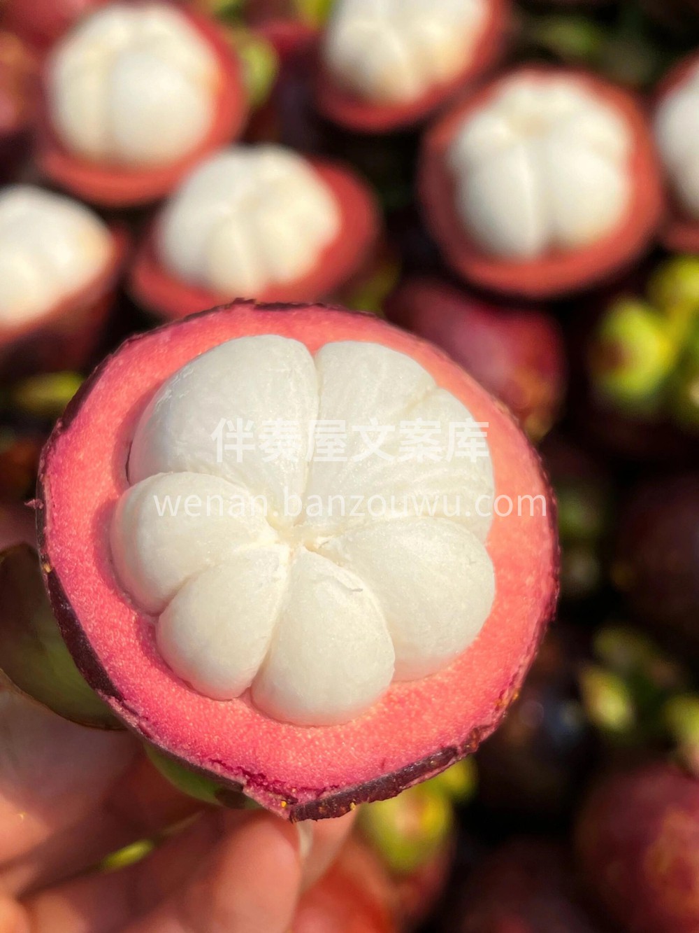 新鲜极了🌸今天到的山竹品质太绝了，新鲜看 配图1
