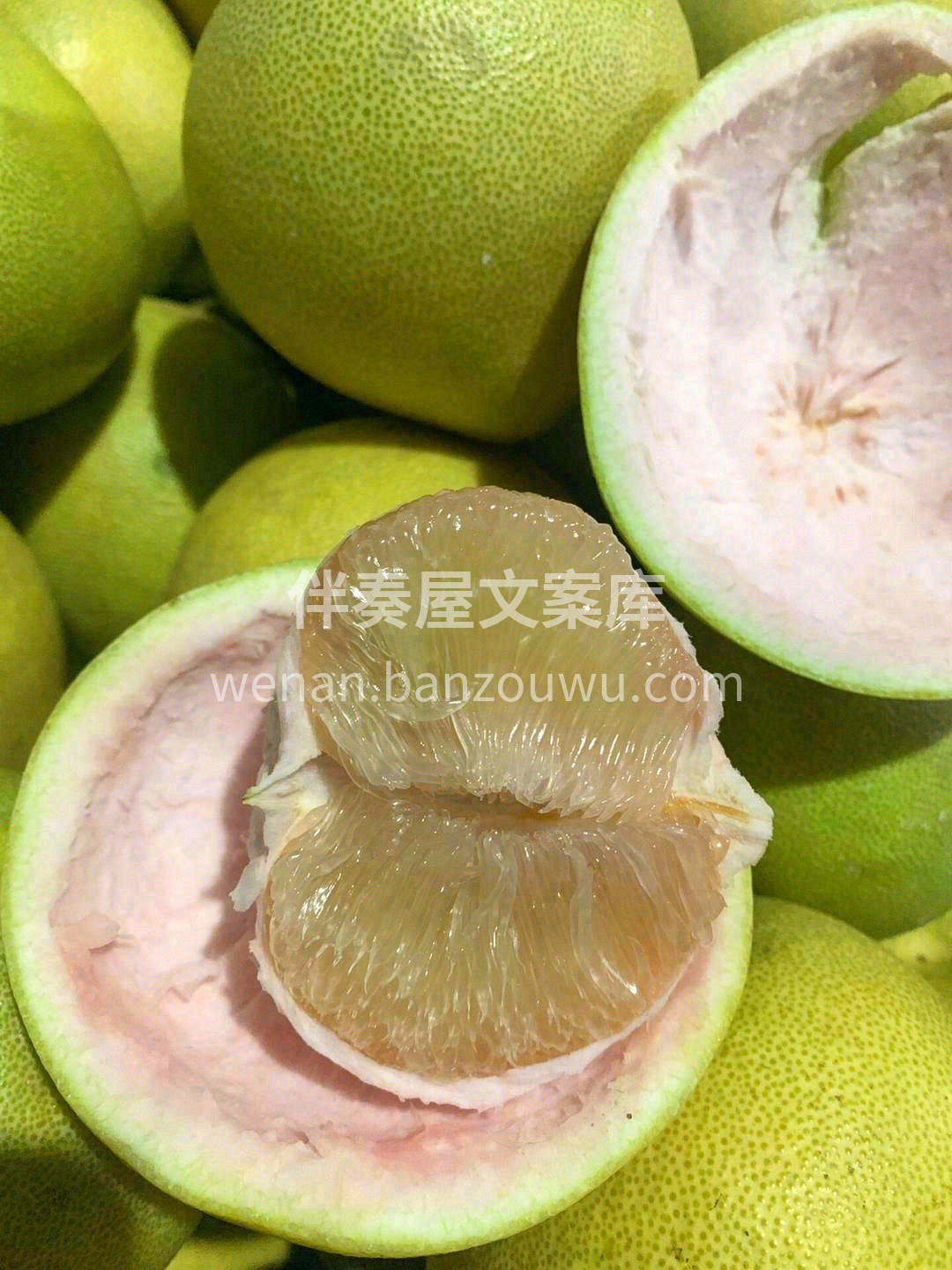 文旦柚，甜得清爽，润得优雅。肉质柔软多汁 配图1