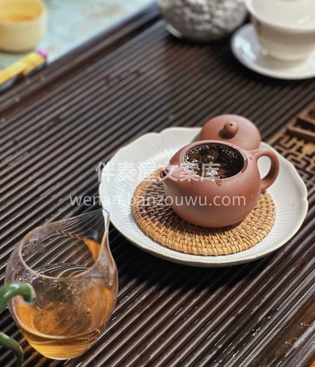 茶如人生，有苦有甜。我的茶叶，苦少甜多超 配图2