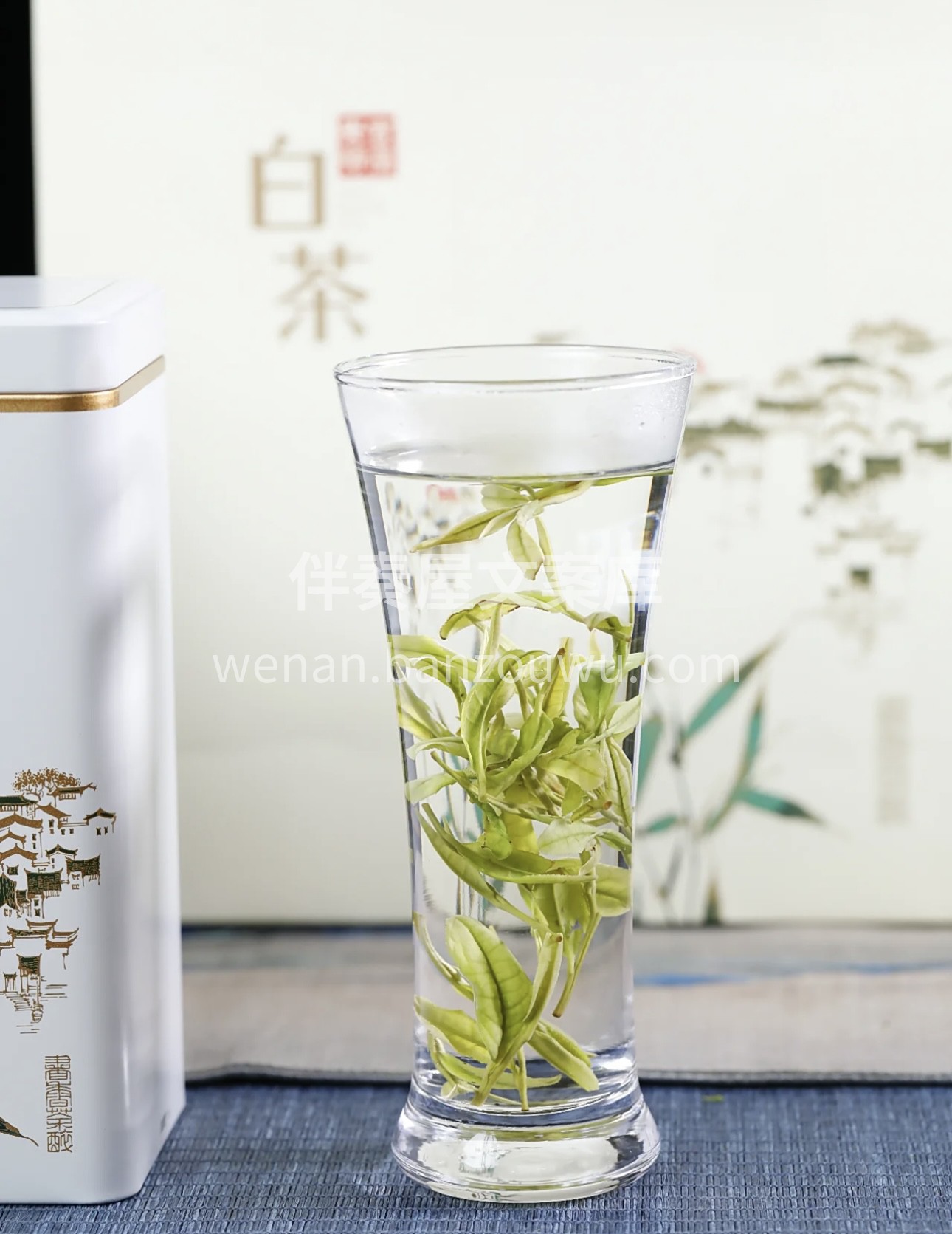 品味白茶，感受自然之韵。芽叶鲜嫩，茶汤澄 配图2