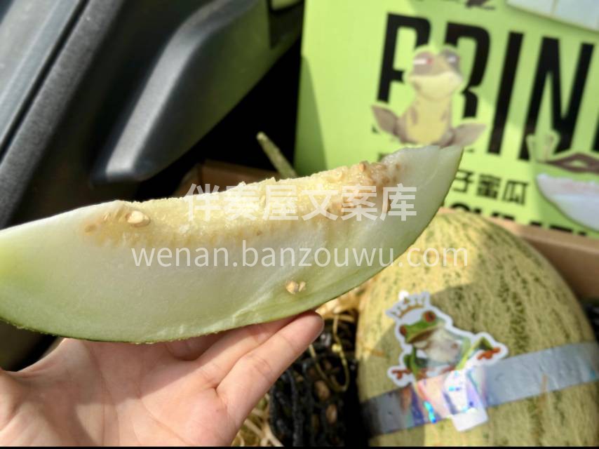 👏青蛙王子蜜瓜🍈 这个瓜真的太好吃啦😍一 配图1