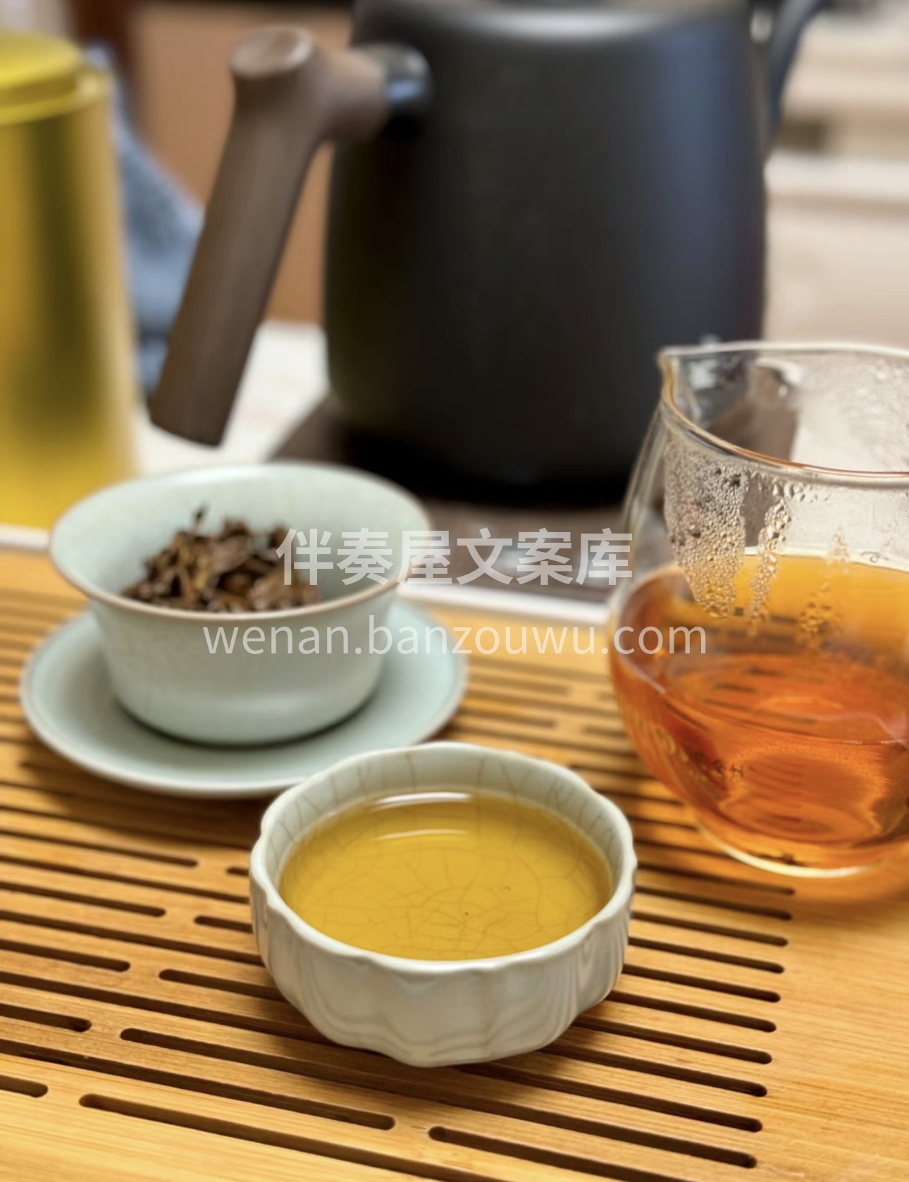 银骏眉，外形秀美，银毫满披。冲泡后，汤色 配图2