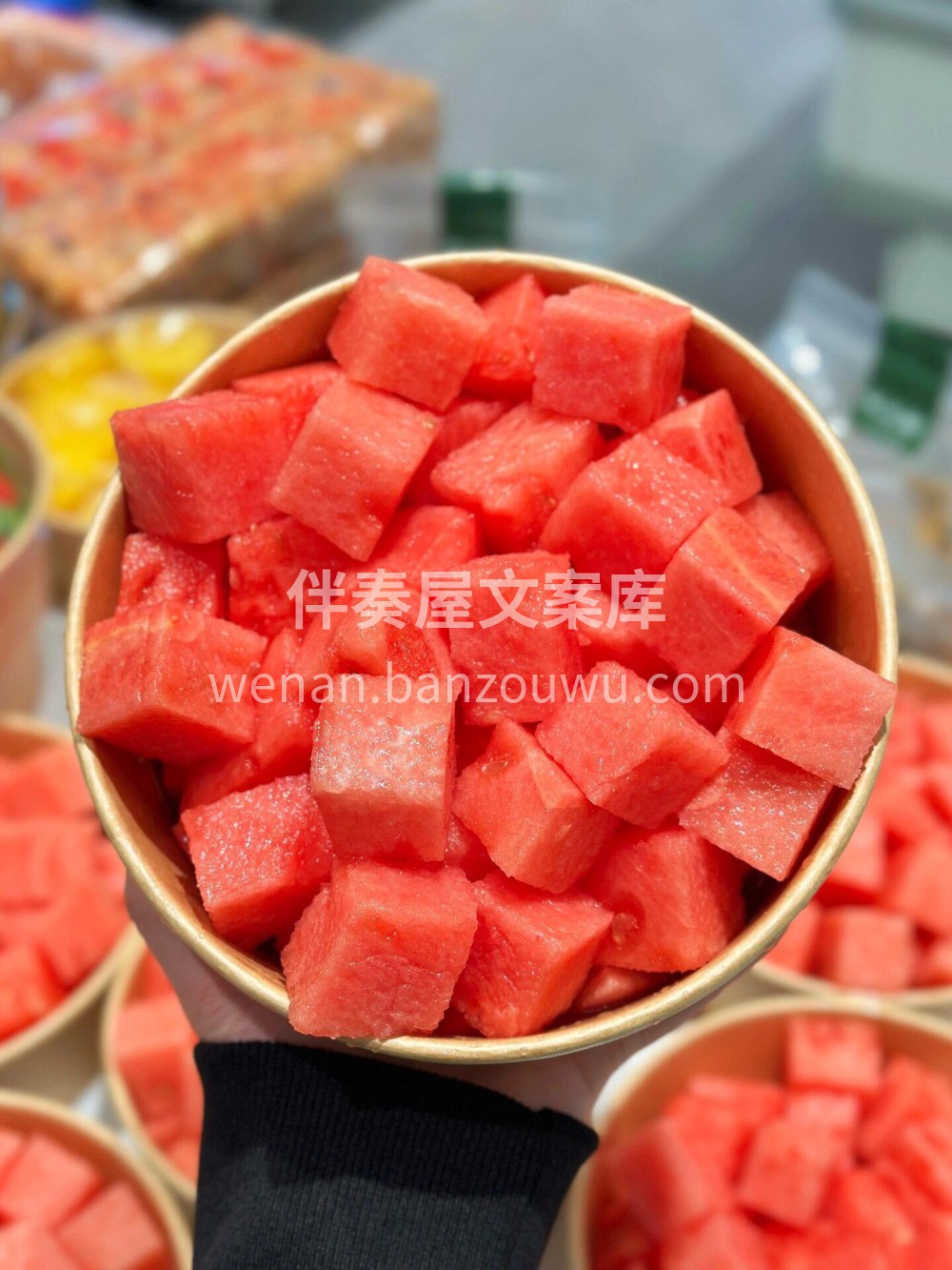 秋天的西瓜是最甜的🍉满口的酥！香！甜！一 配图2