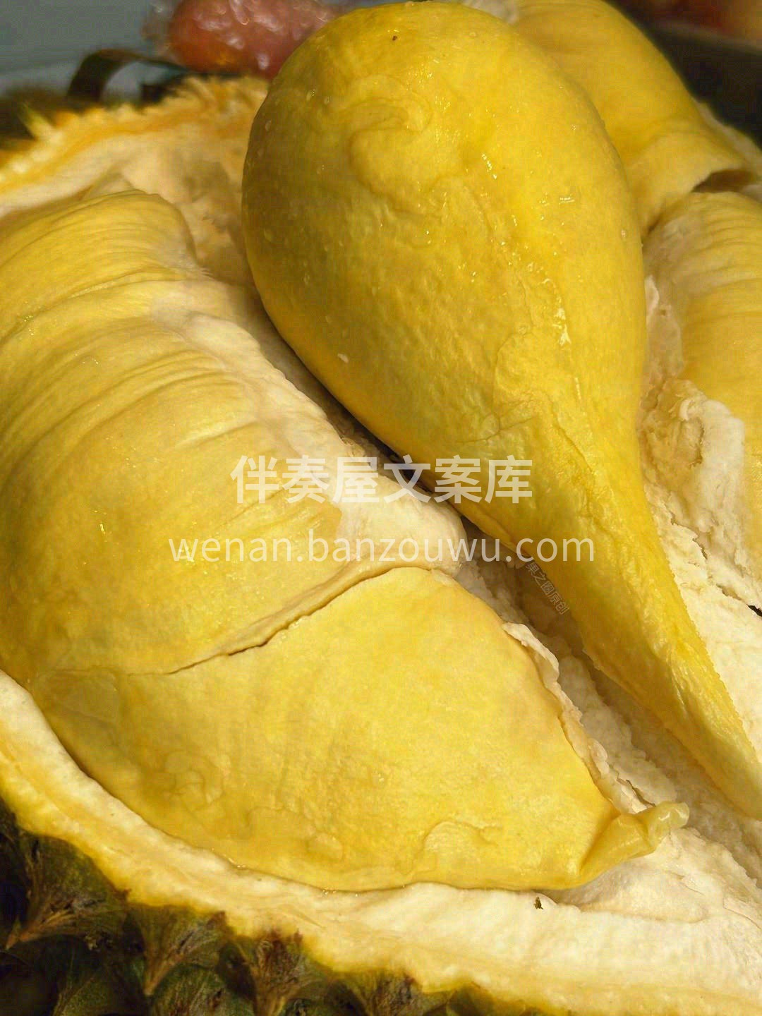 每天最幸福的事情就是开榴莲🐣！ 看见大家 配图3