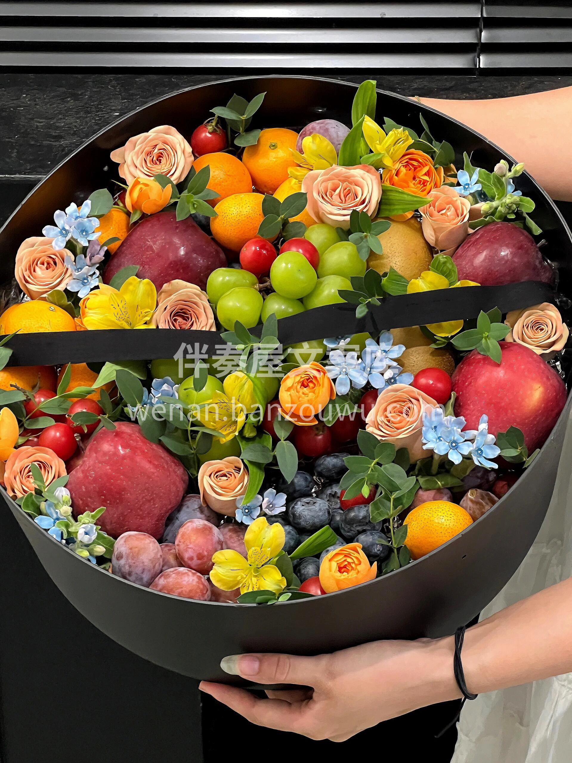 🍇水果鲜花礼盒 爱是动词 行动永远比语言 配图2