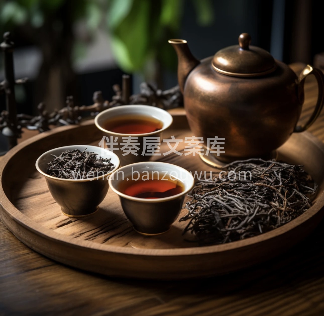 茶如人生，滋味万千。我们的茶叶，经过精心 配图1