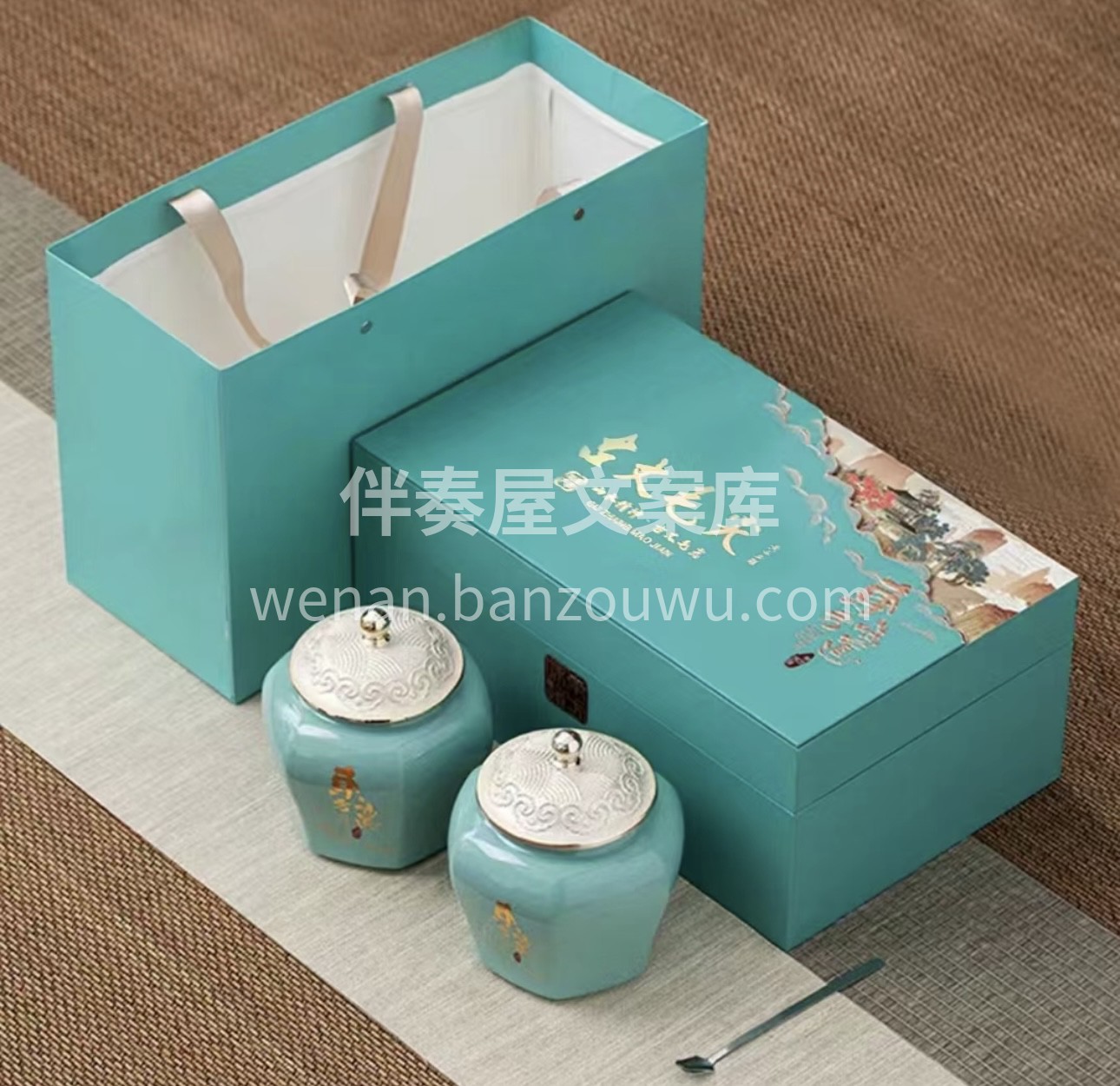 来自武陵山脉高山茶，湖南特产古丈毛尖，高 配图2