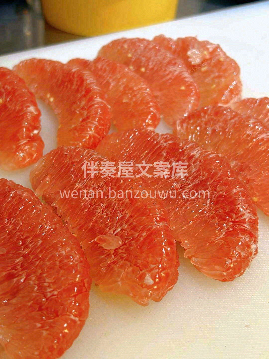 选好柚才有好品质💗 红粉佳人般的果肉嫩出 配图2